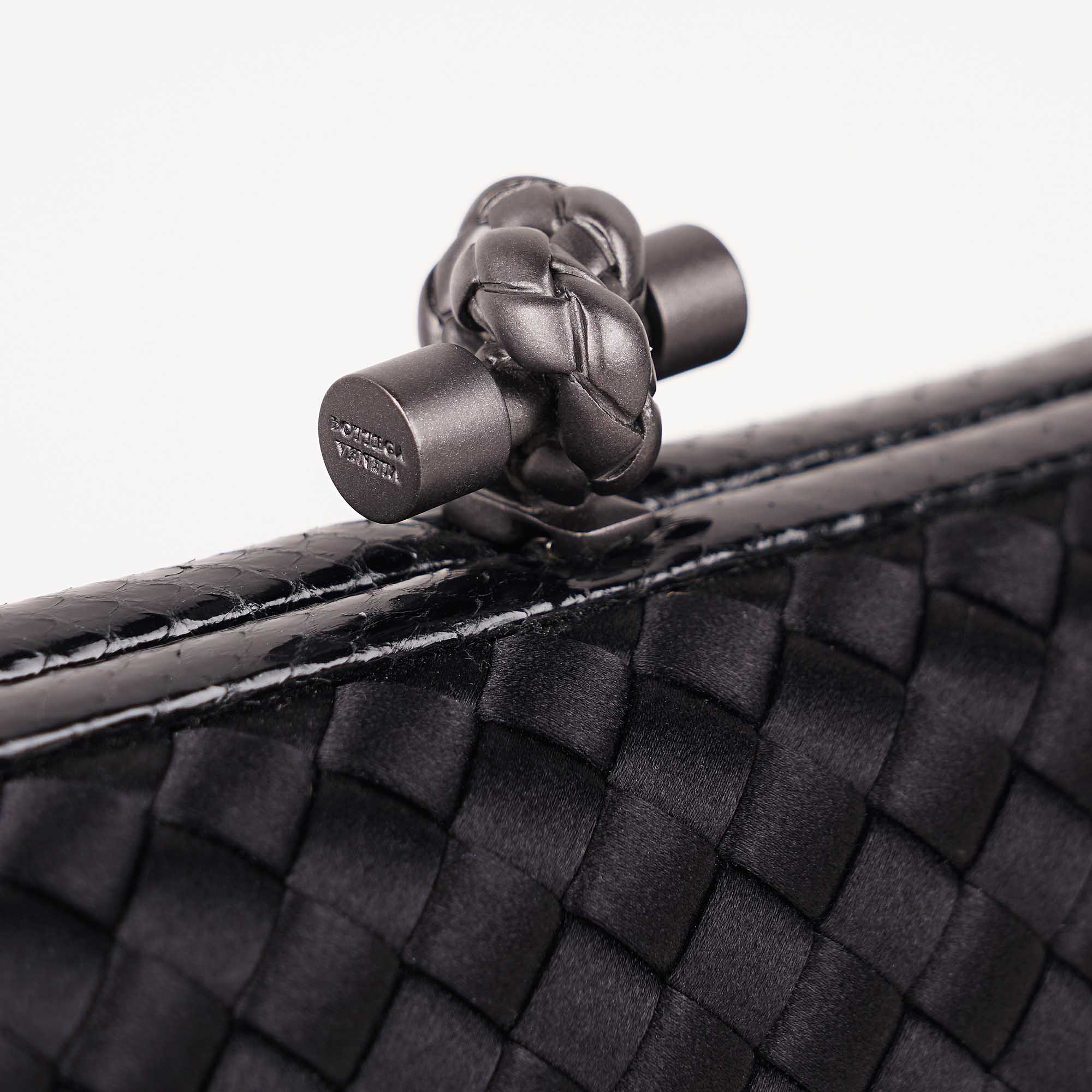 Large Knot Silk Clutch - Image 3