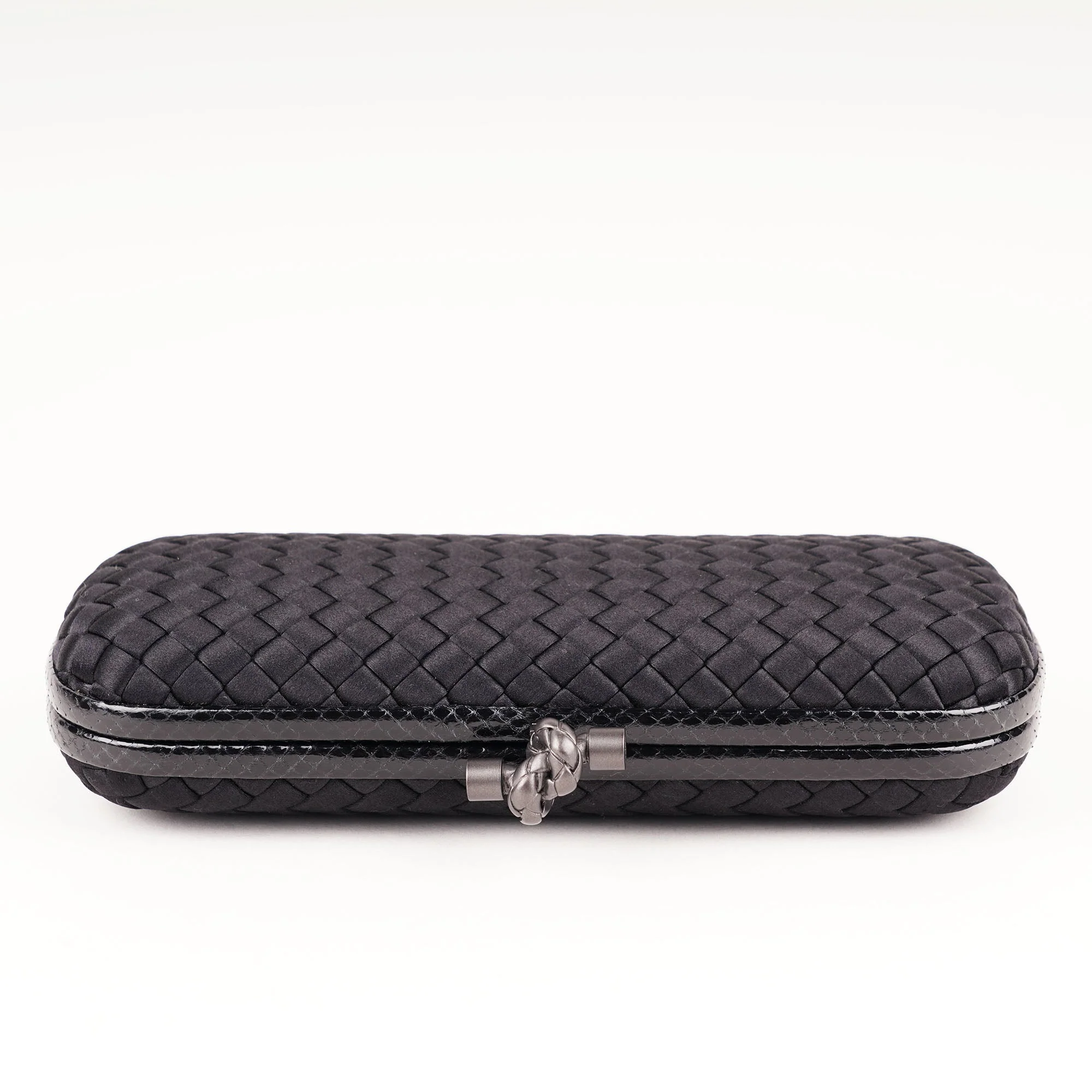 Large Knot Silk Clutch - Image 4