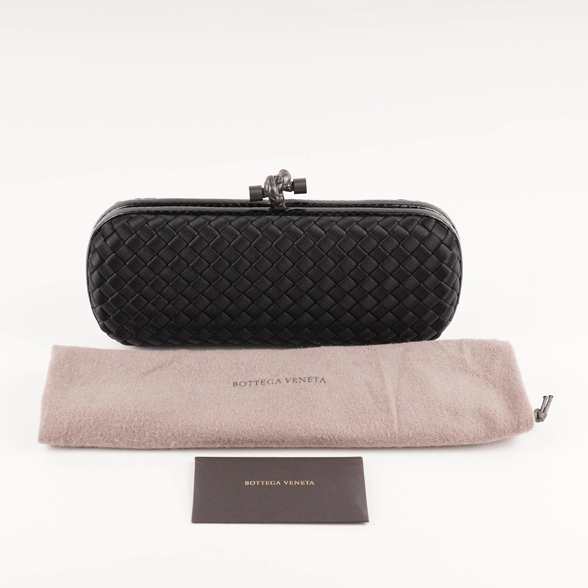 Large Knot Silk Clutch - Image 9