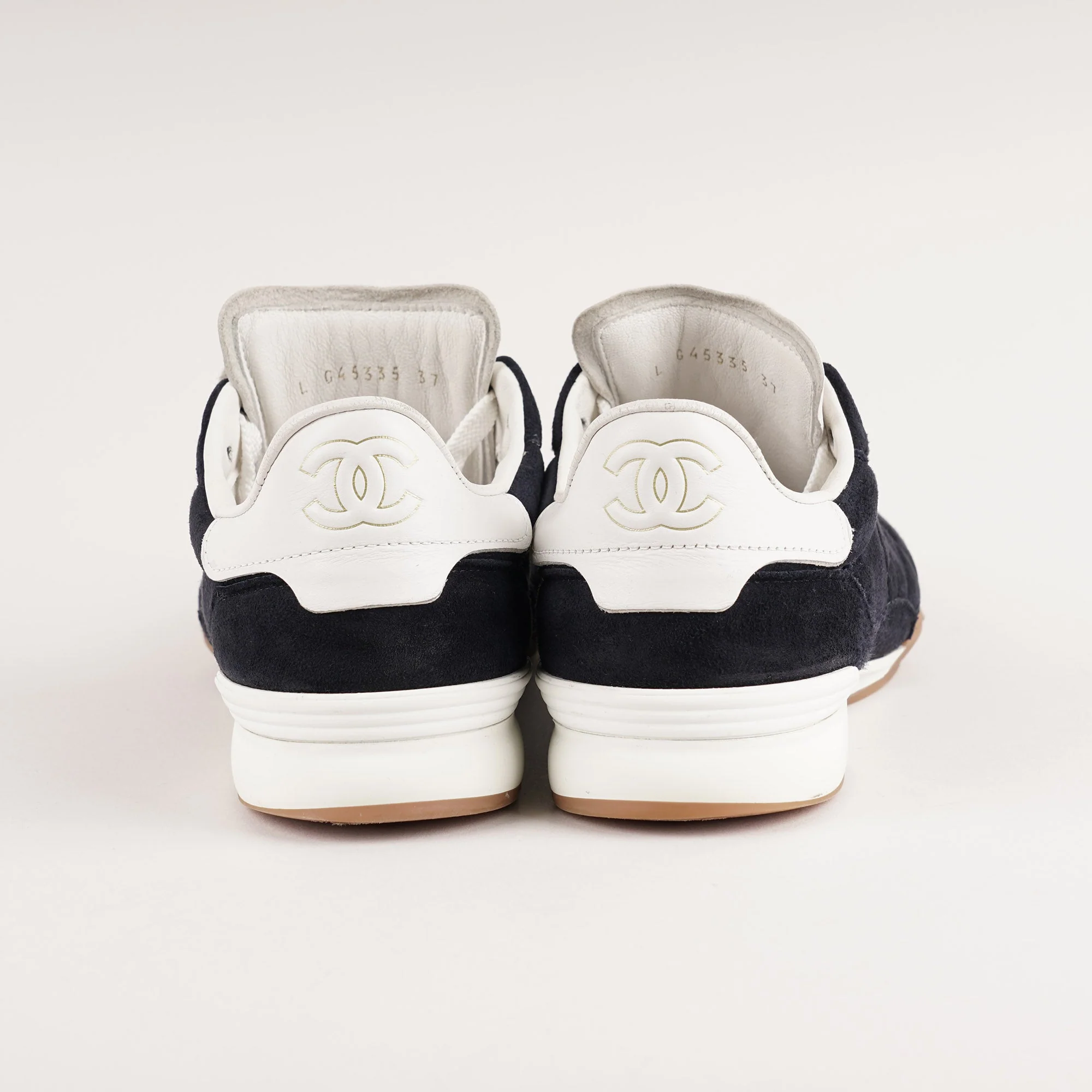 Black Suede Sneakers 37 - Image 3