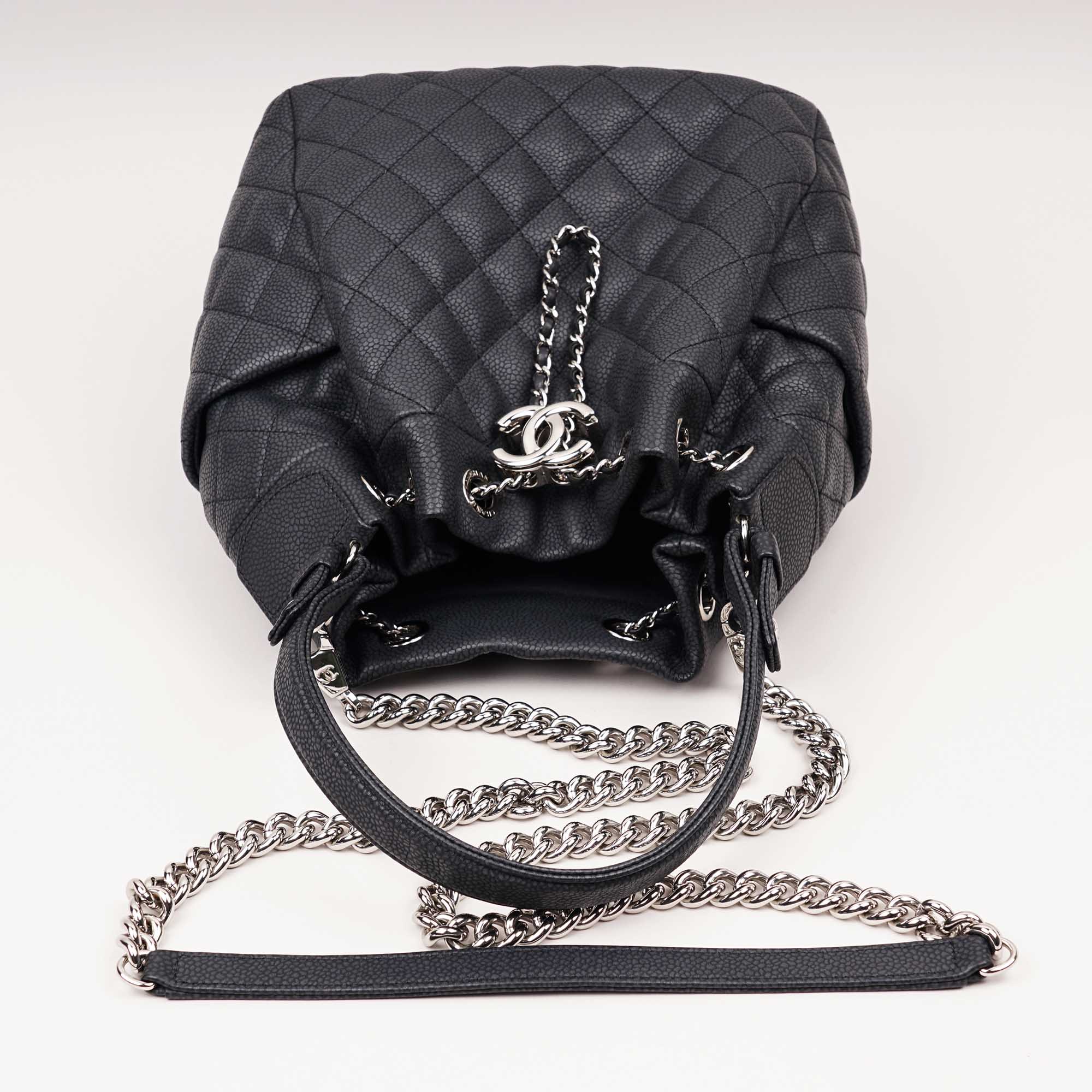 Drawsting Chain Bucket Bag - Image 6