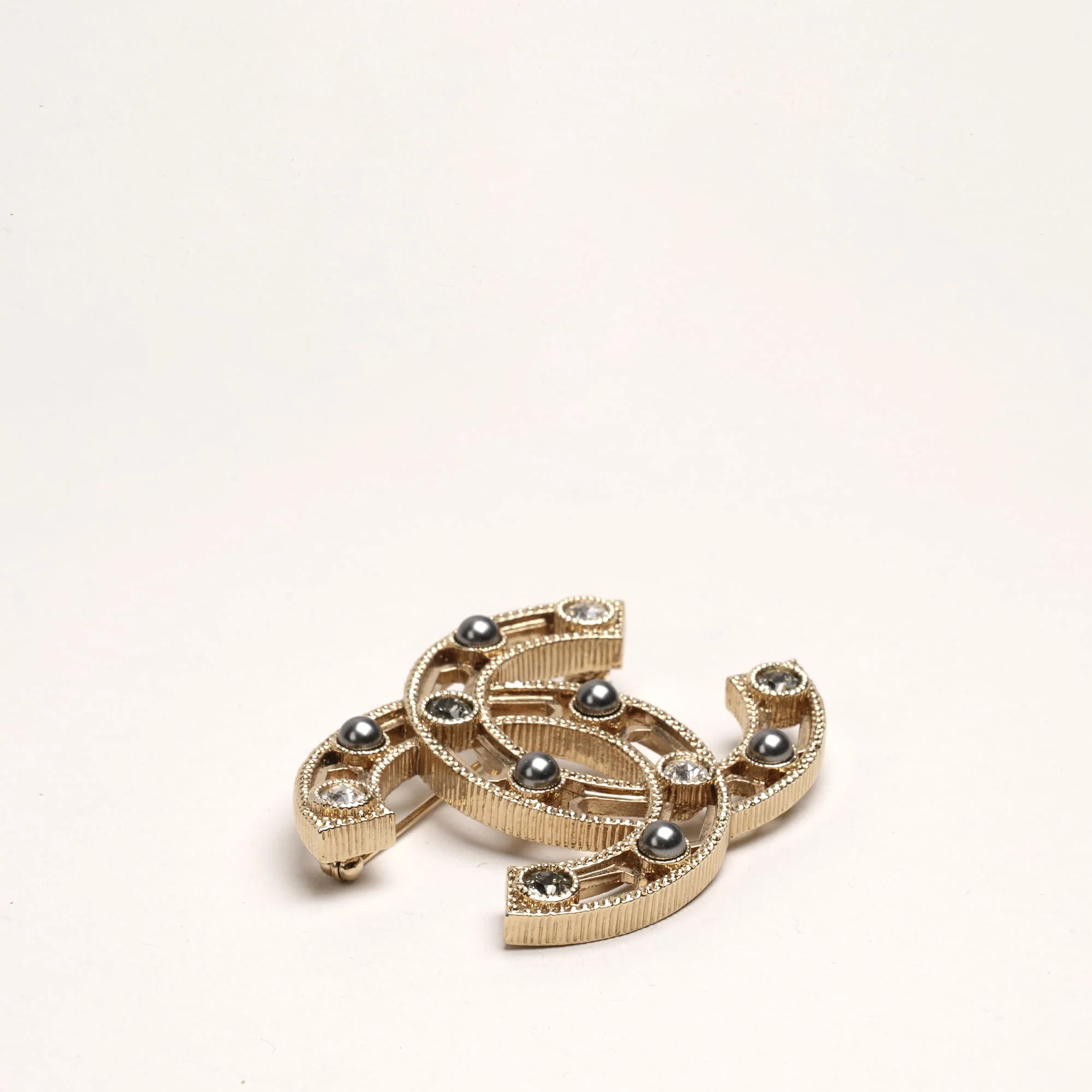 CC Crystal Brooch - Image 3