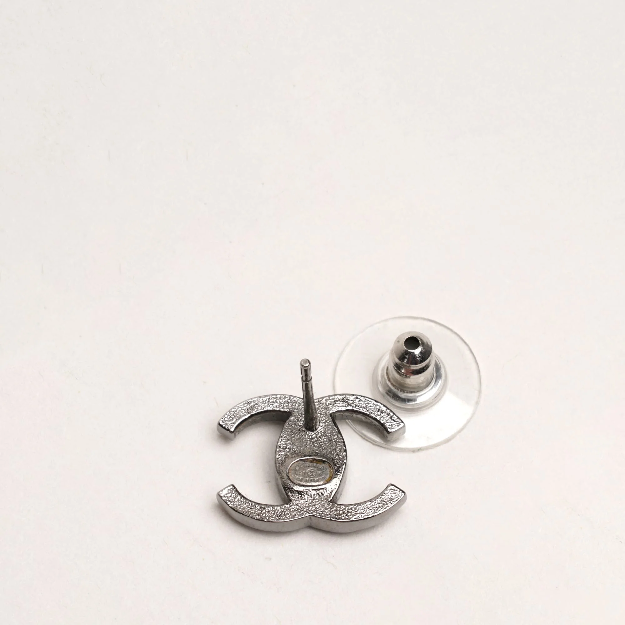 Chanel CC Crystal Earrings - Image 4