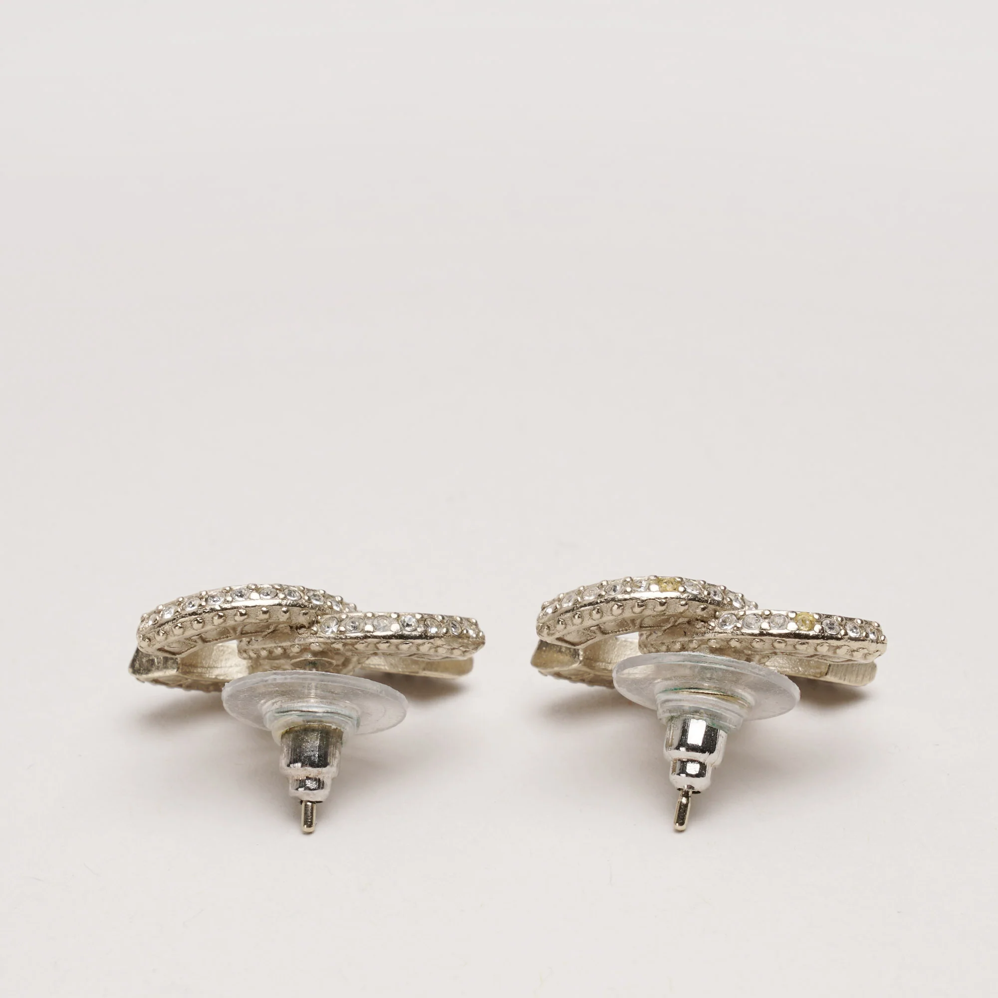 CC Crystal Stud Earrings - Image 3