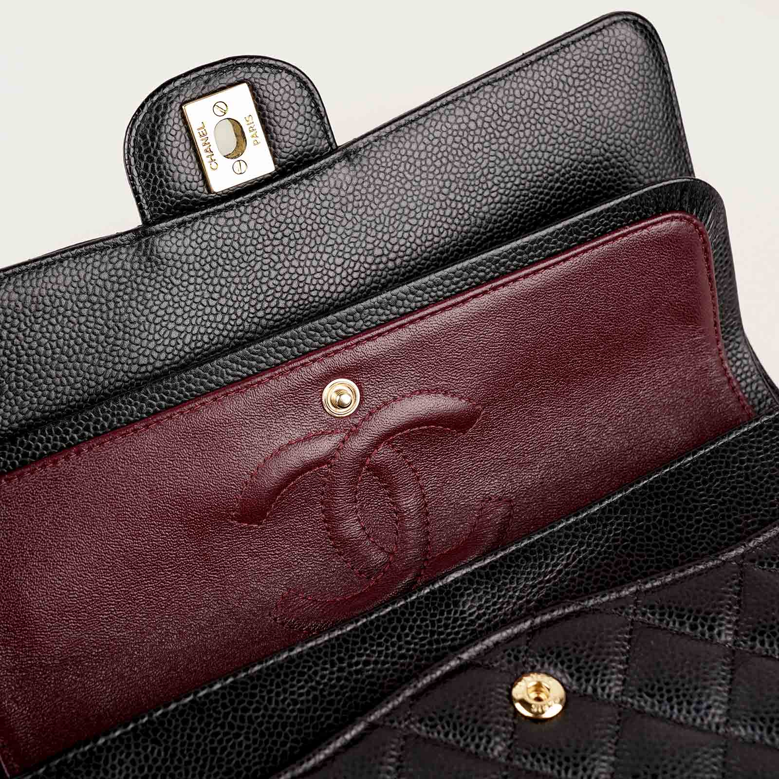 Classic Medium Double Flap Bag - Image 9