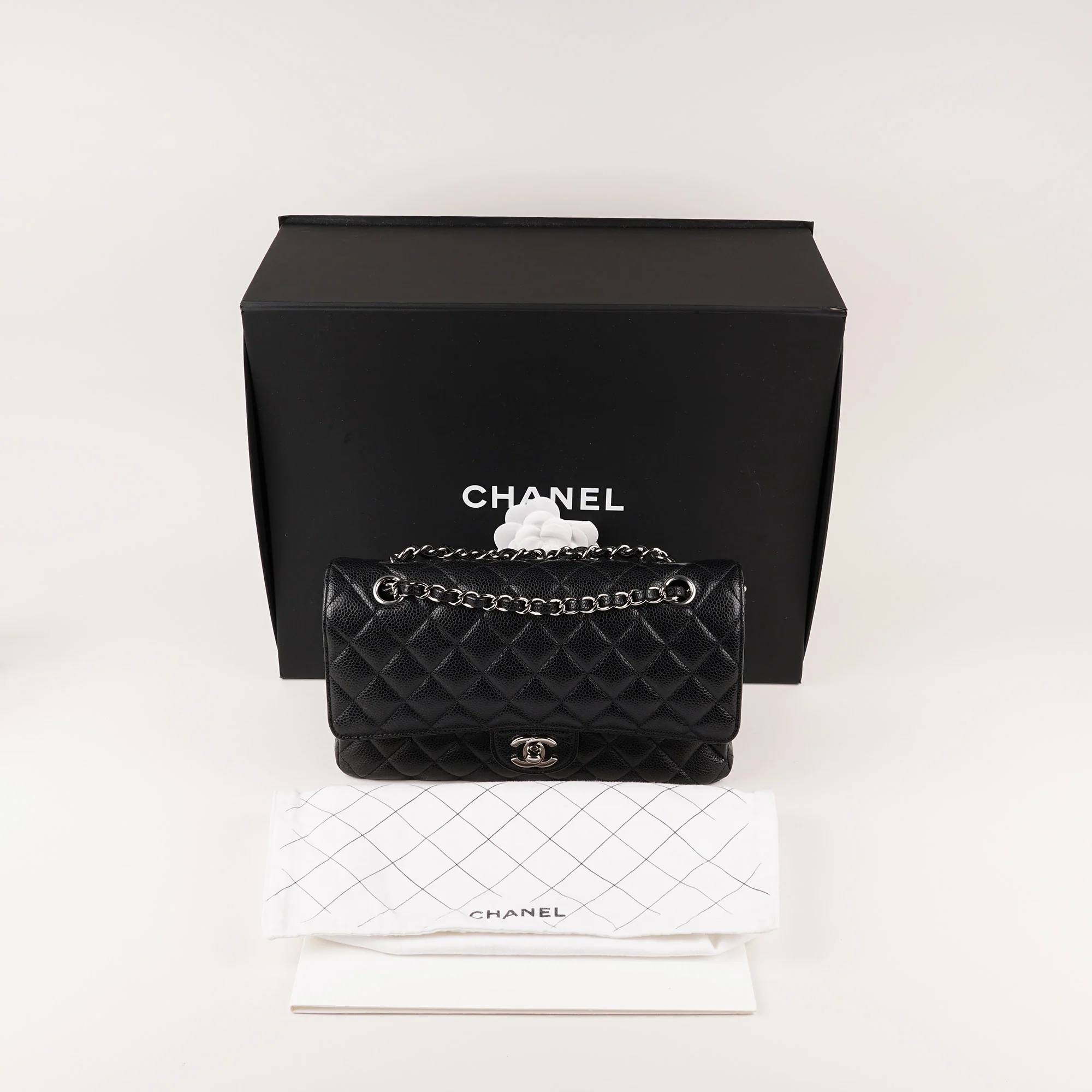 Classic Medium Double Flap Bag - Image 16