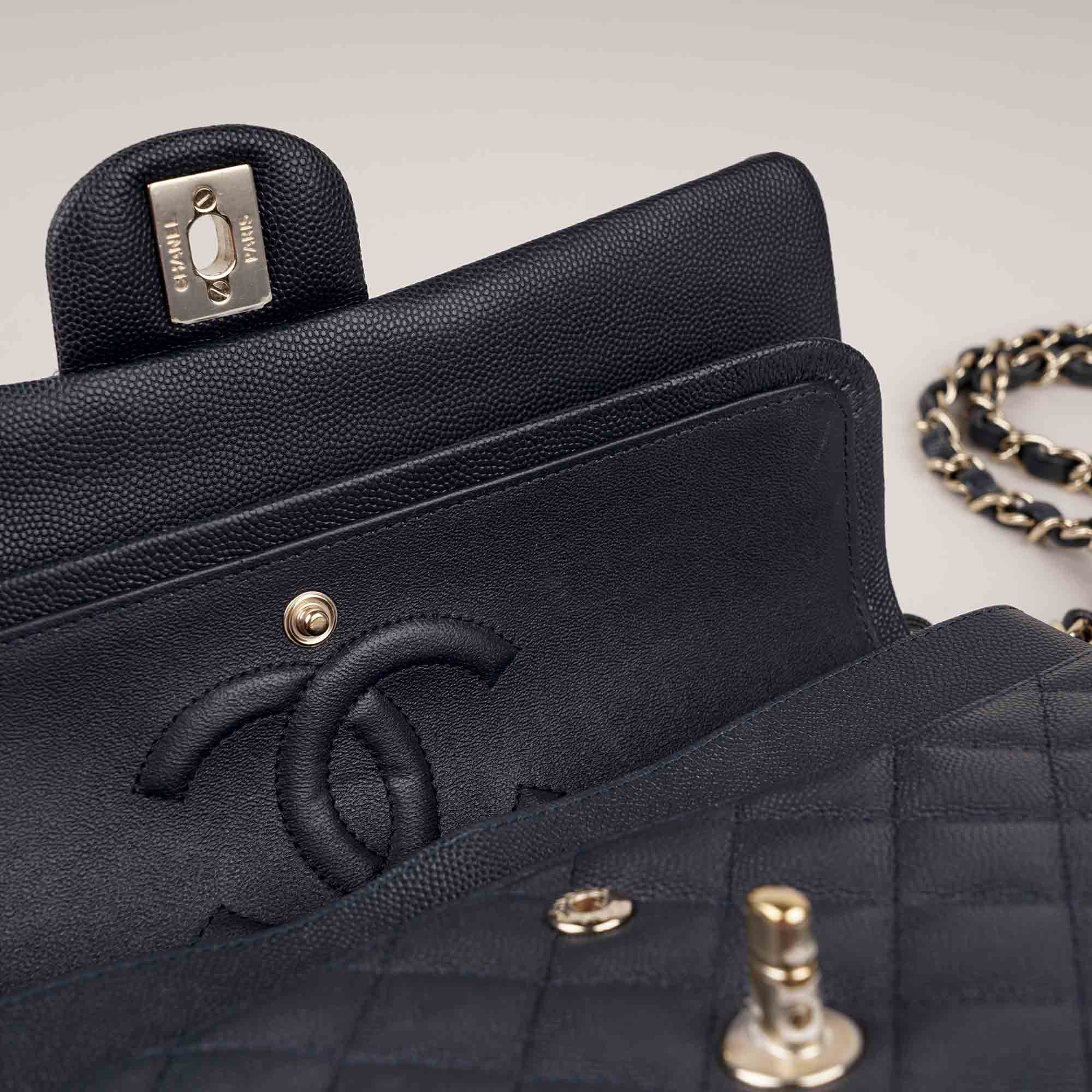 Medium Classic Double Flap Bag - Image 11
