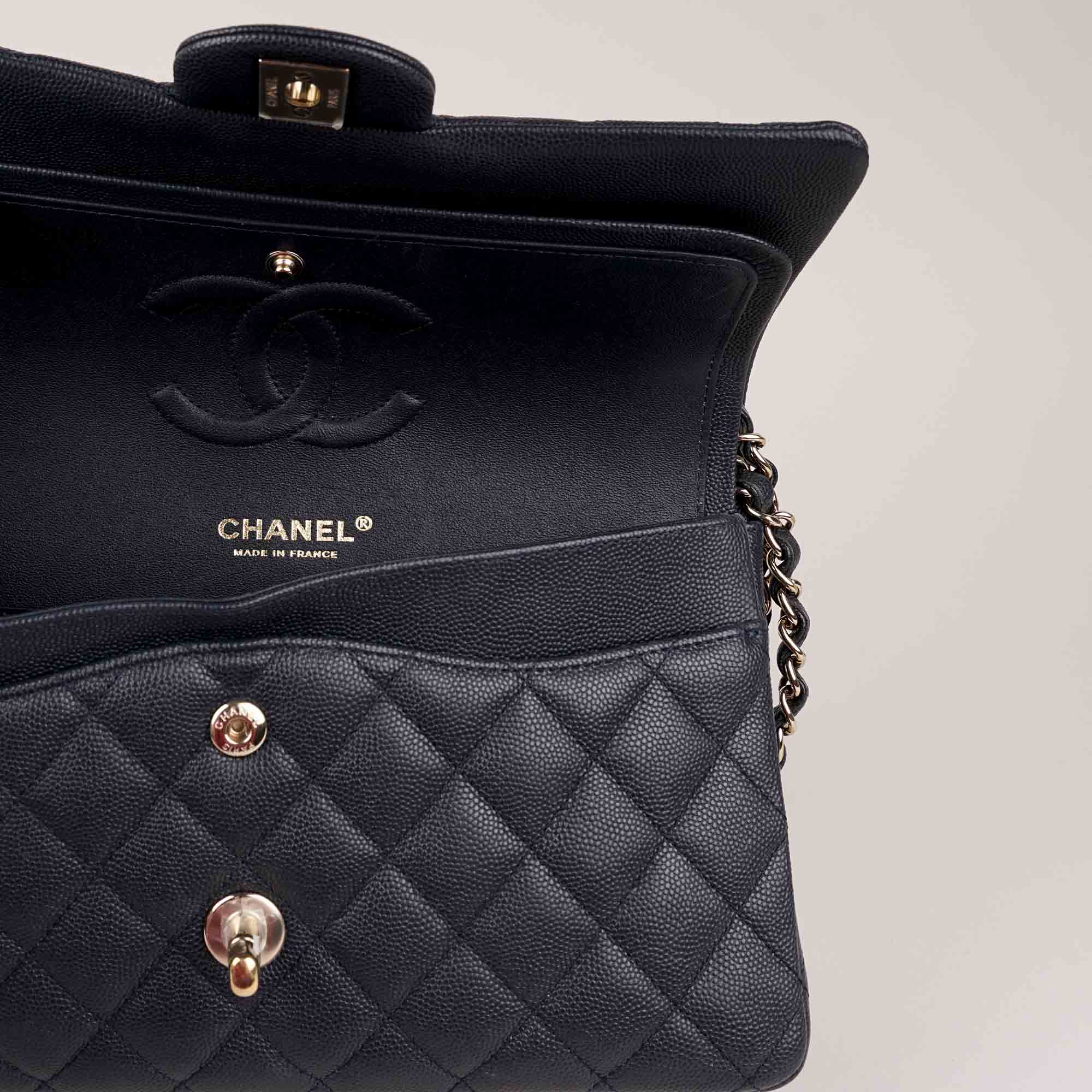 Medium Classic Double Flap Bag - Image 9