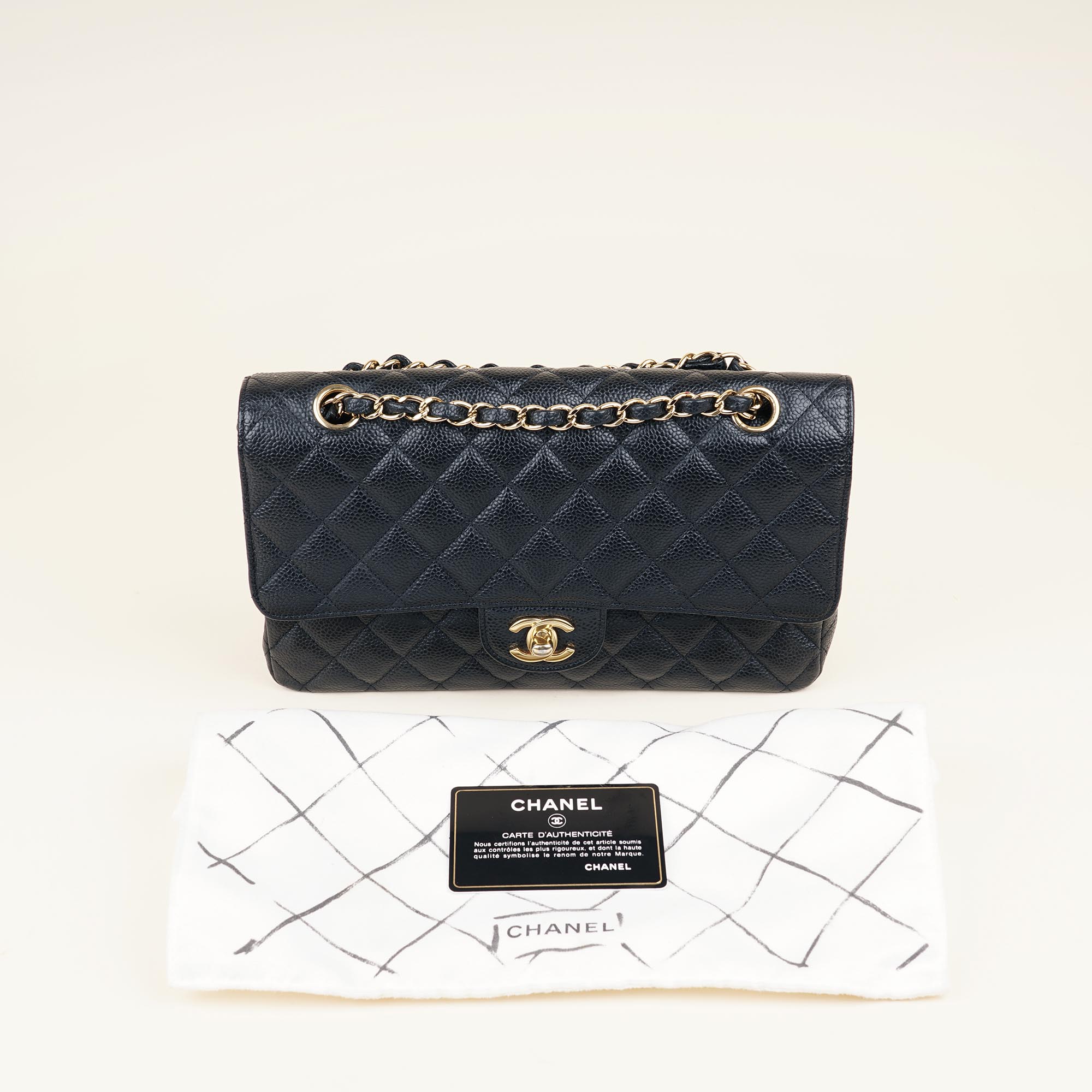 Classic Medium Double Flap Bag - Image 10