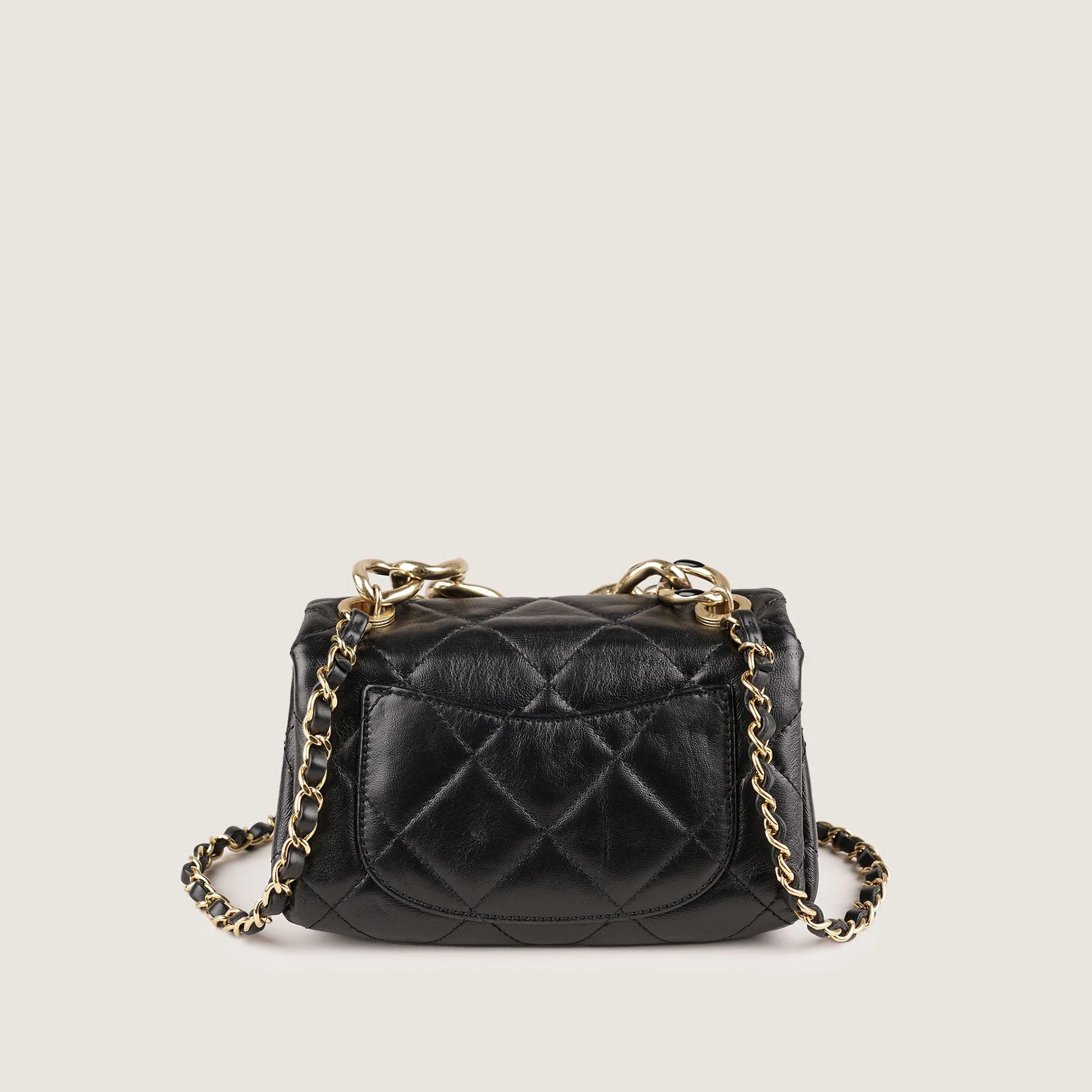 Mini Flap Chain Top Handle - Image 2