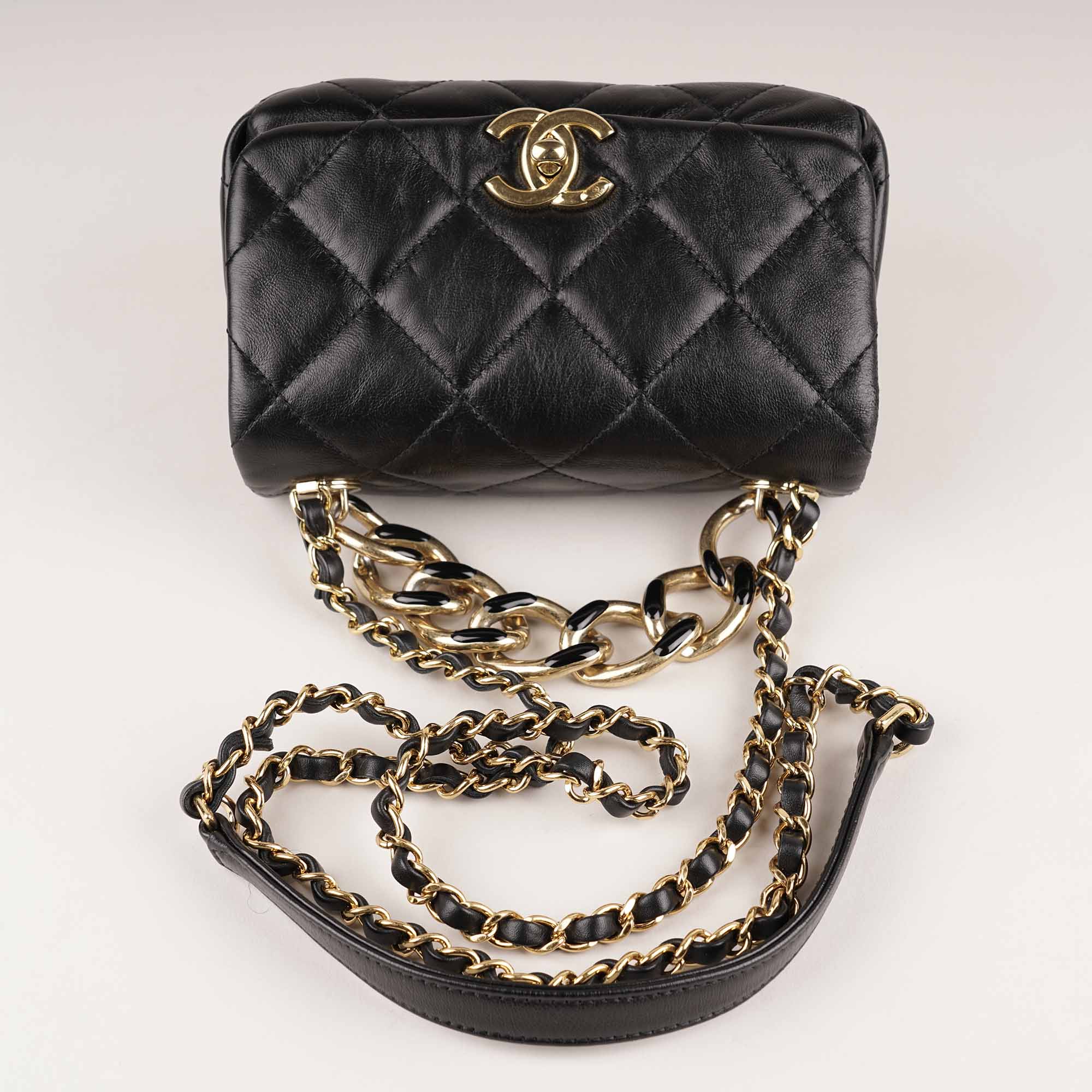 Mini Flap Chain Top Handle - Image 6