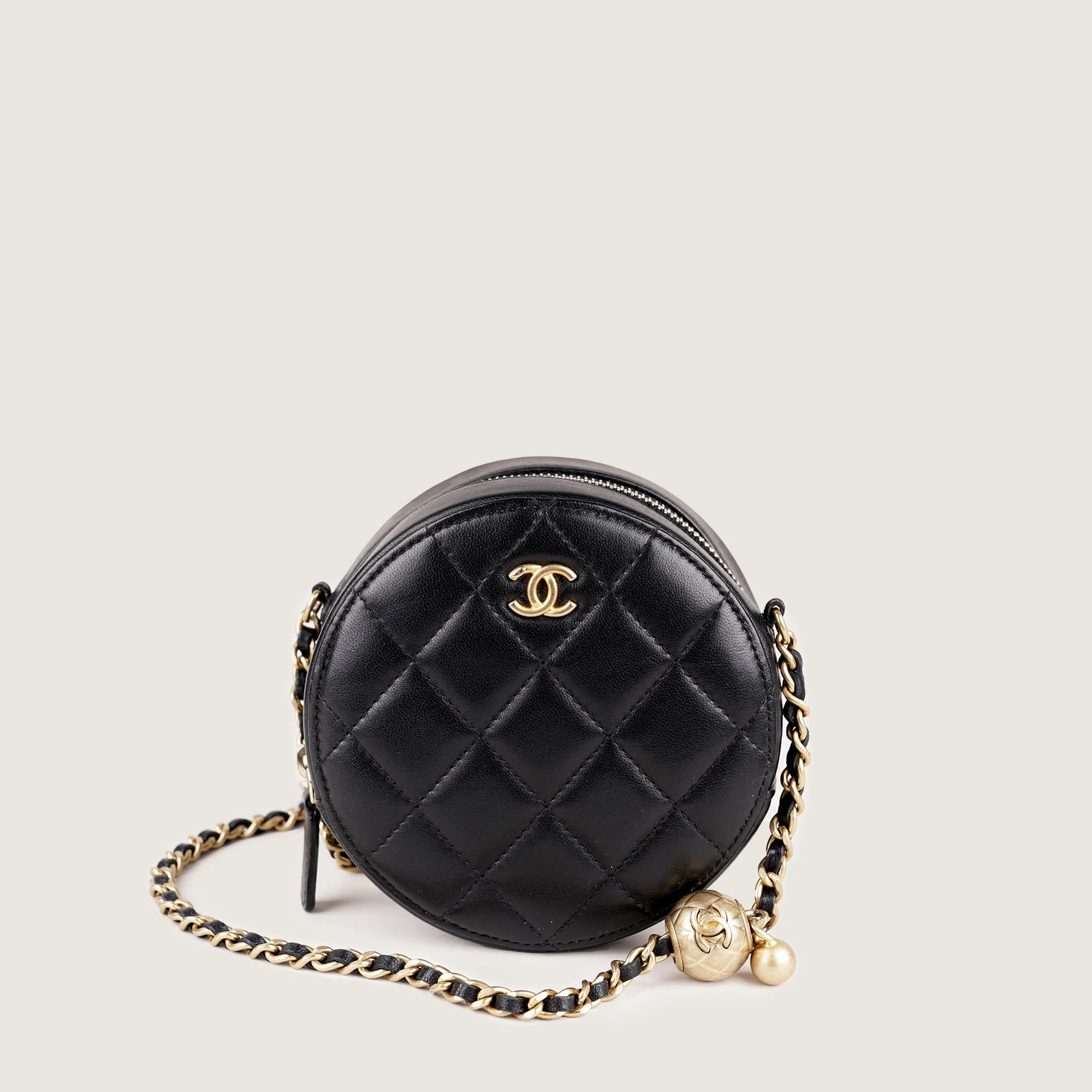 Chanel Round Pearl Crush Shoulder Bag