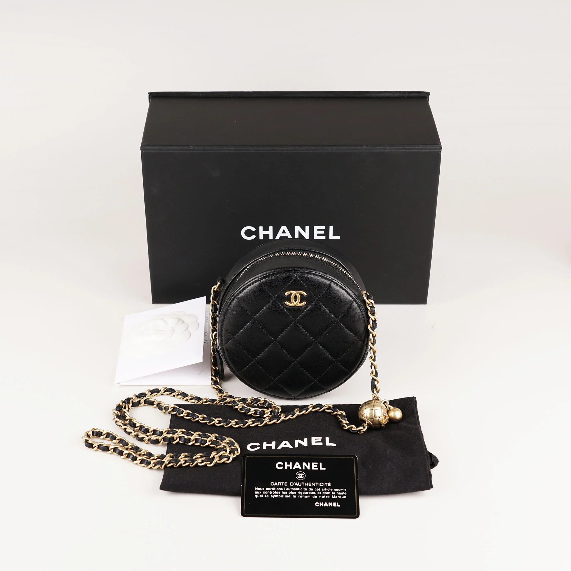 Chanel Round Pearl Crush Shoulder Bag - Image 13