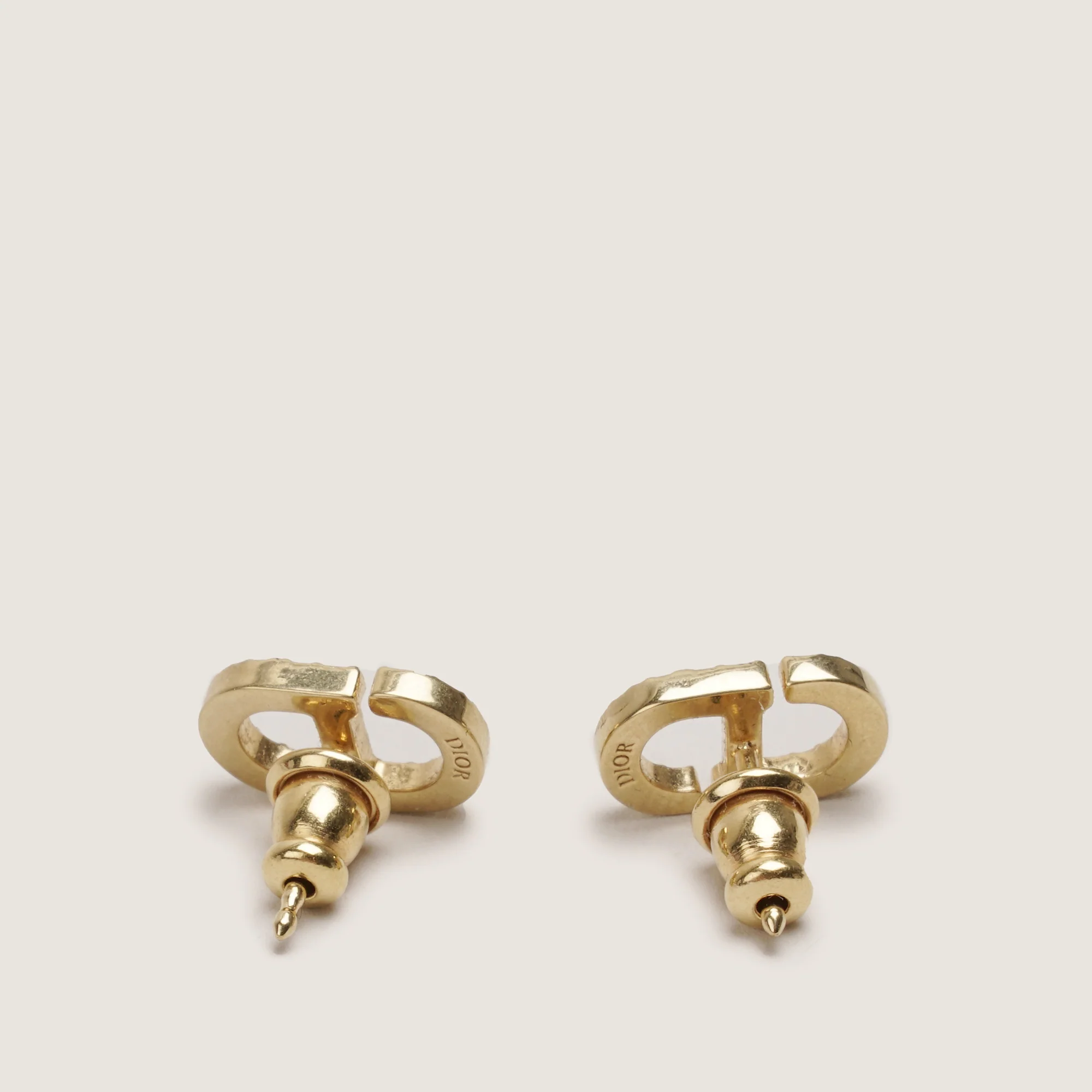 Petit CD Mini Stud Earrings - Image 2