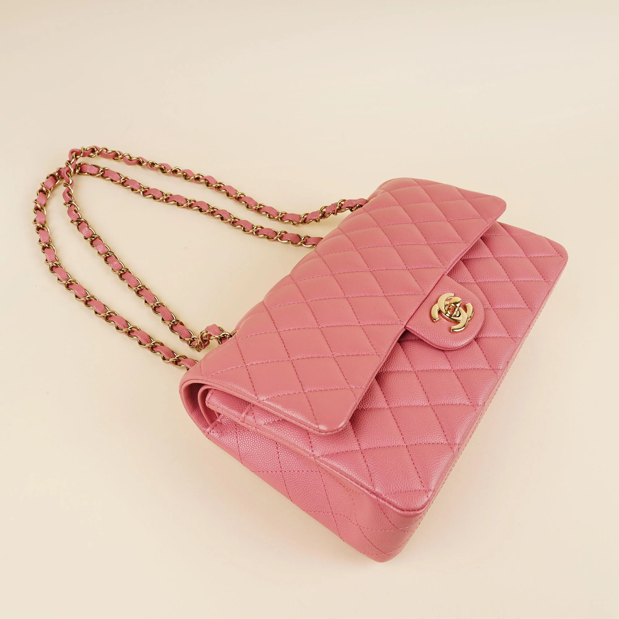 Classic Medium Double Flap Bag - Image 6