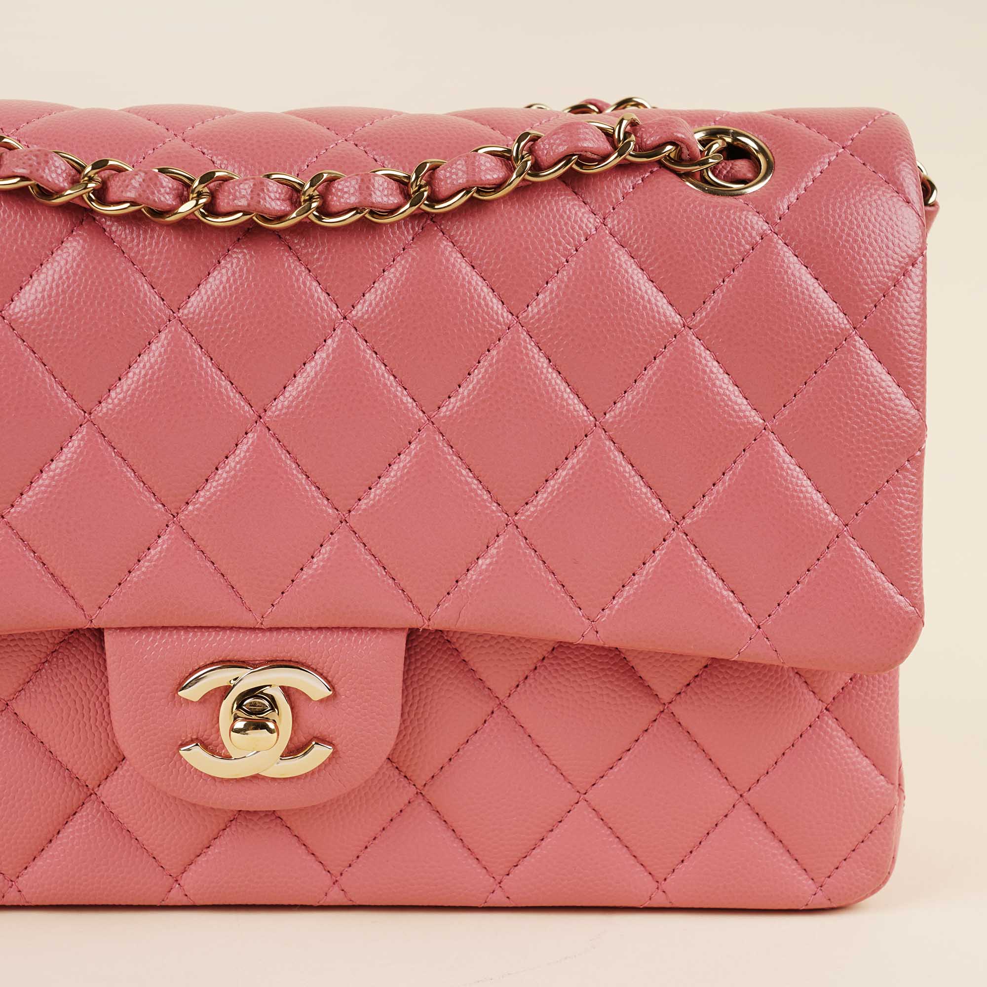 Classic Medium Double Flap Bag - Image 8