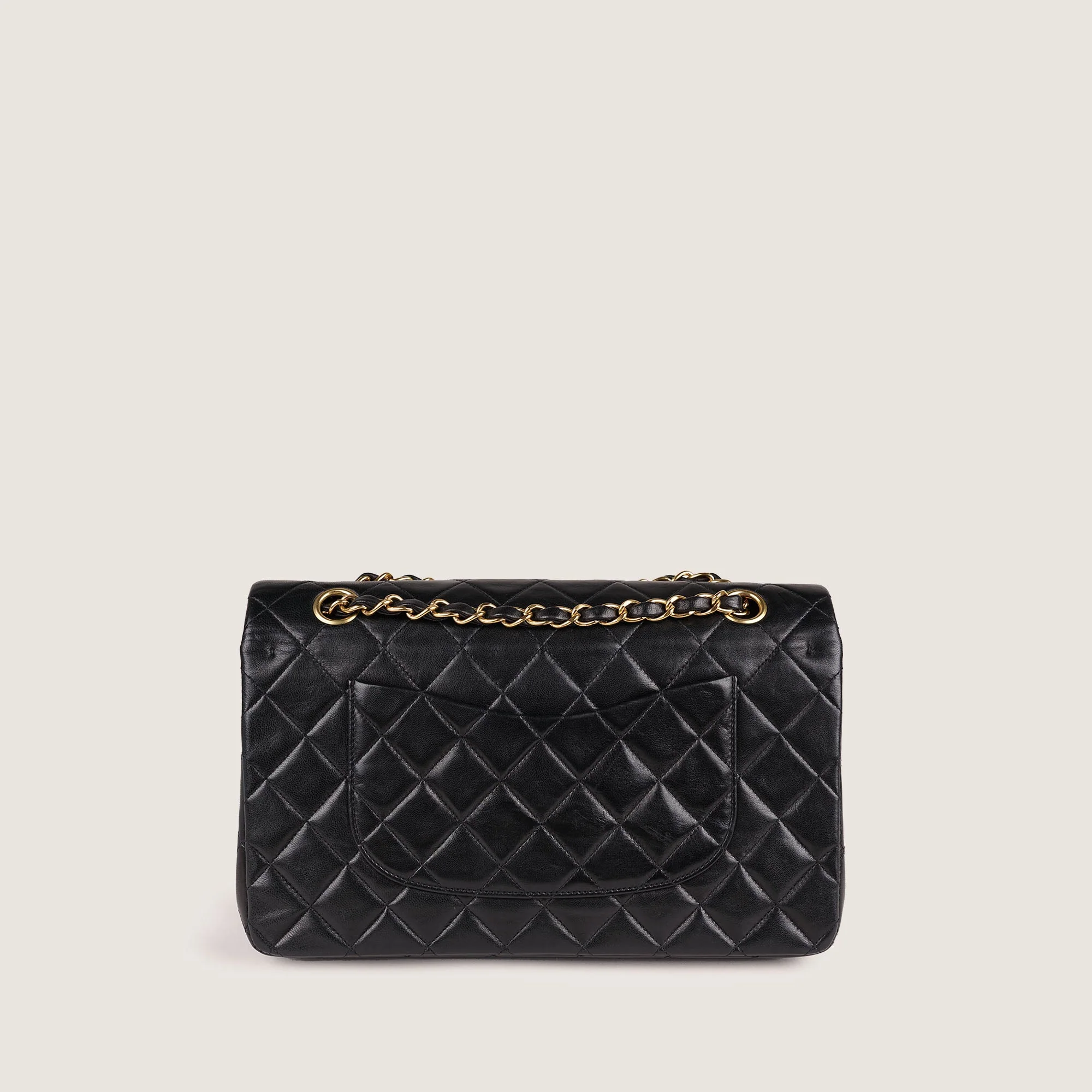 Classic Medium Double Flap Bag Black - Image 2