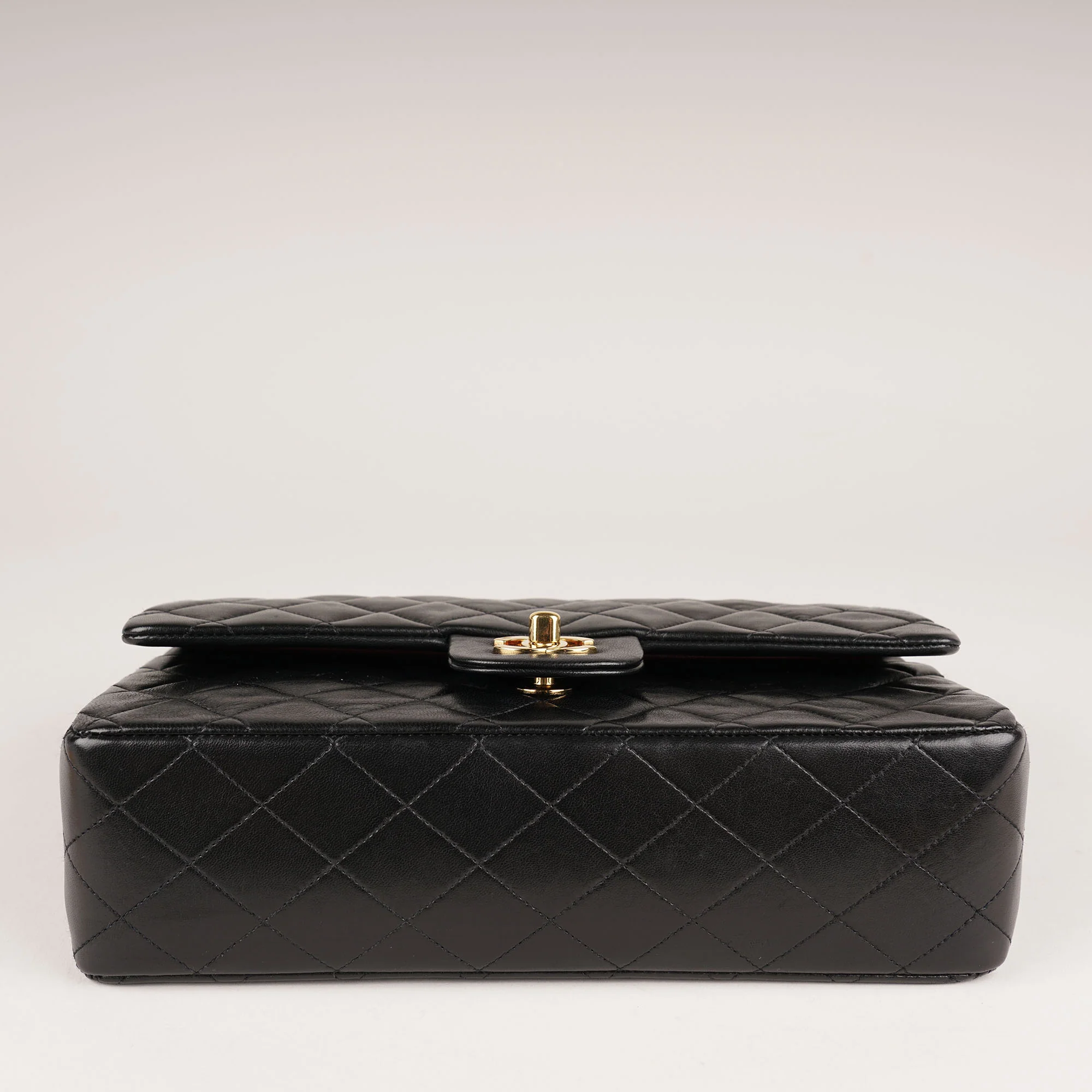 Classic Medium Double Flap Bag Black - Image 5