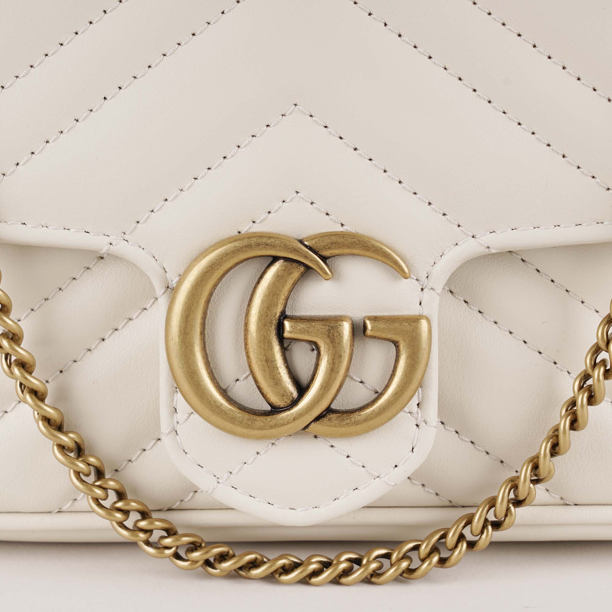 GG Marmont Small Shoulder Bag w Card Case - Image 7