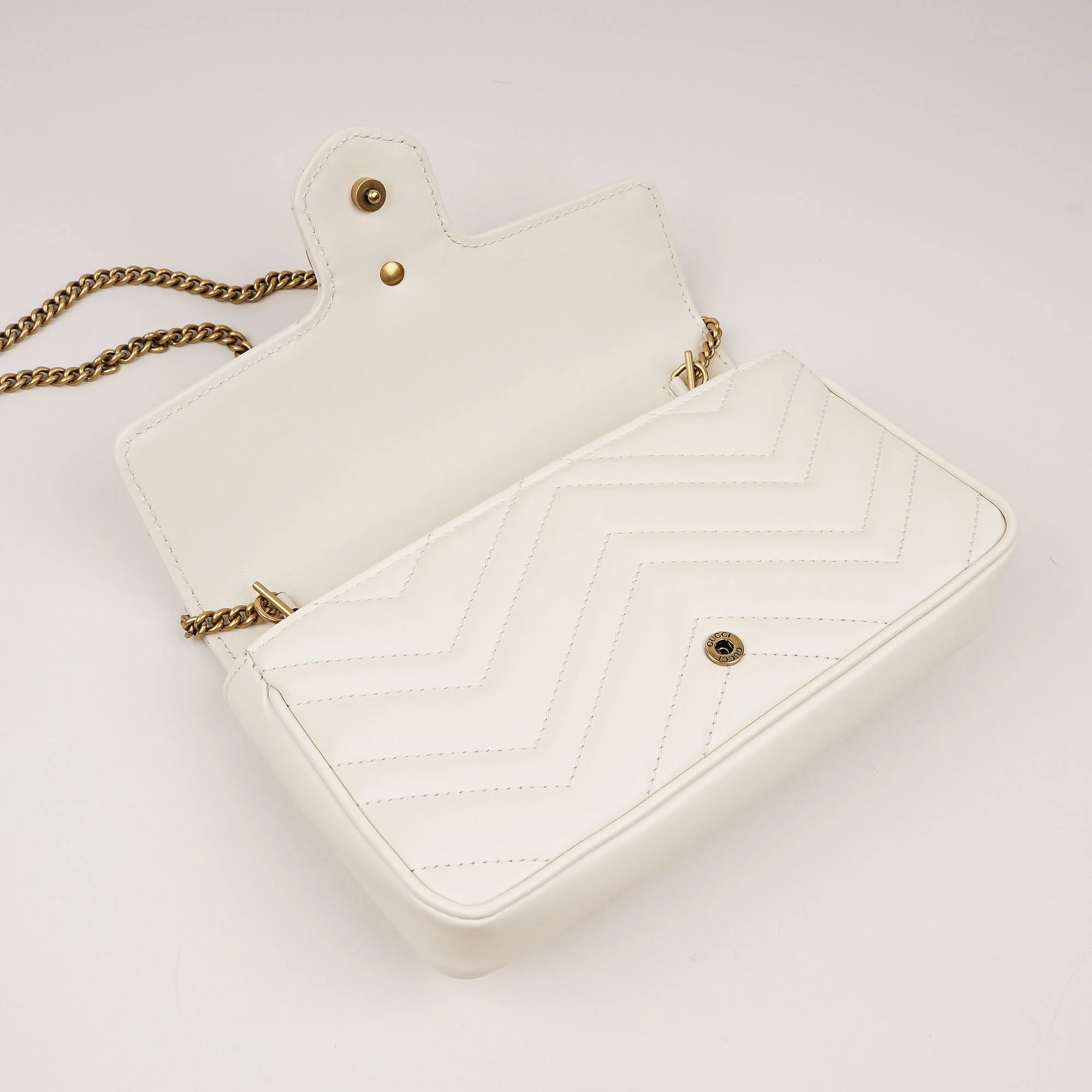 GG Marmont Small Shoulder Bag w Card Case - Image 8