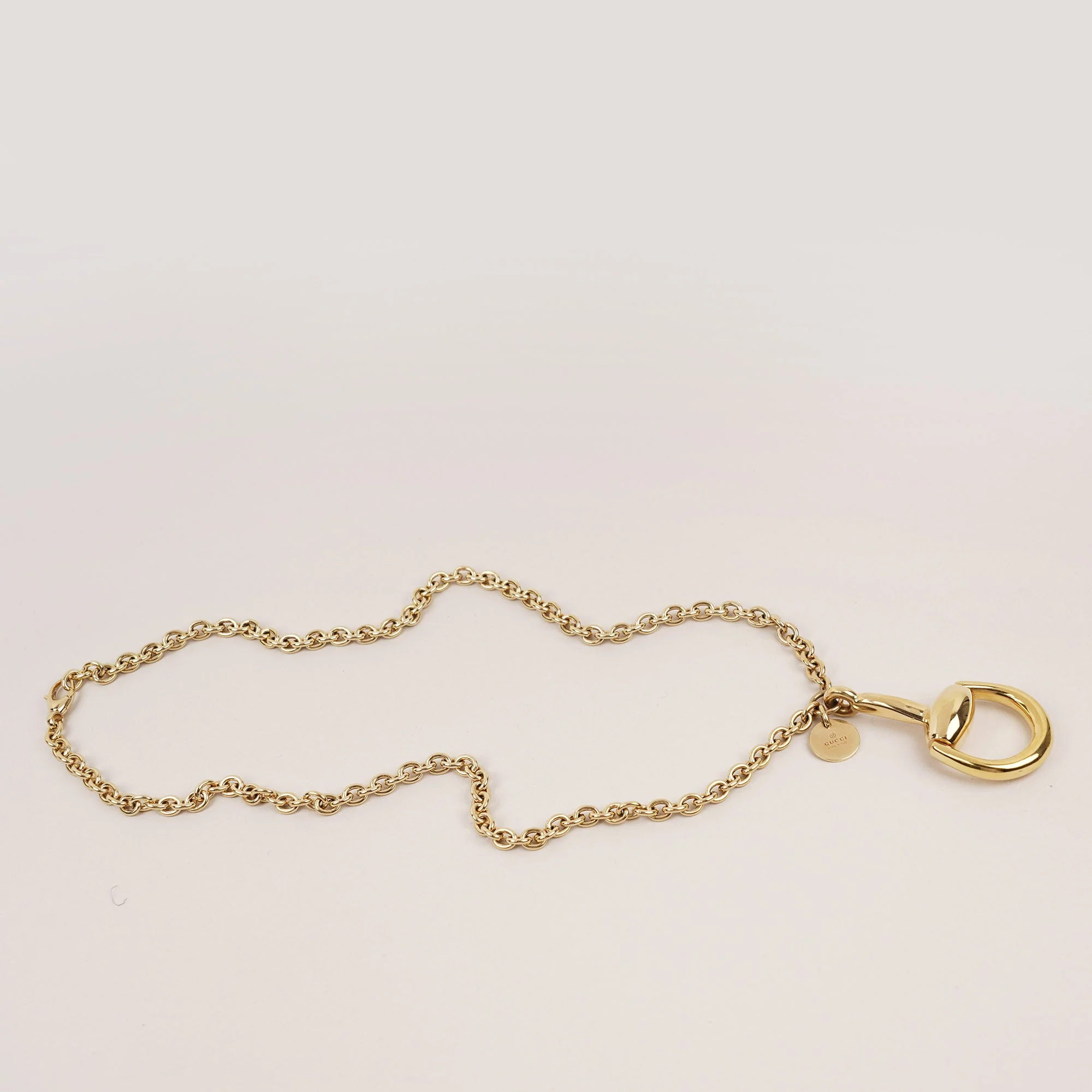 Horsebit 18k XL 18ct Gold Chain Necklace - Image 3