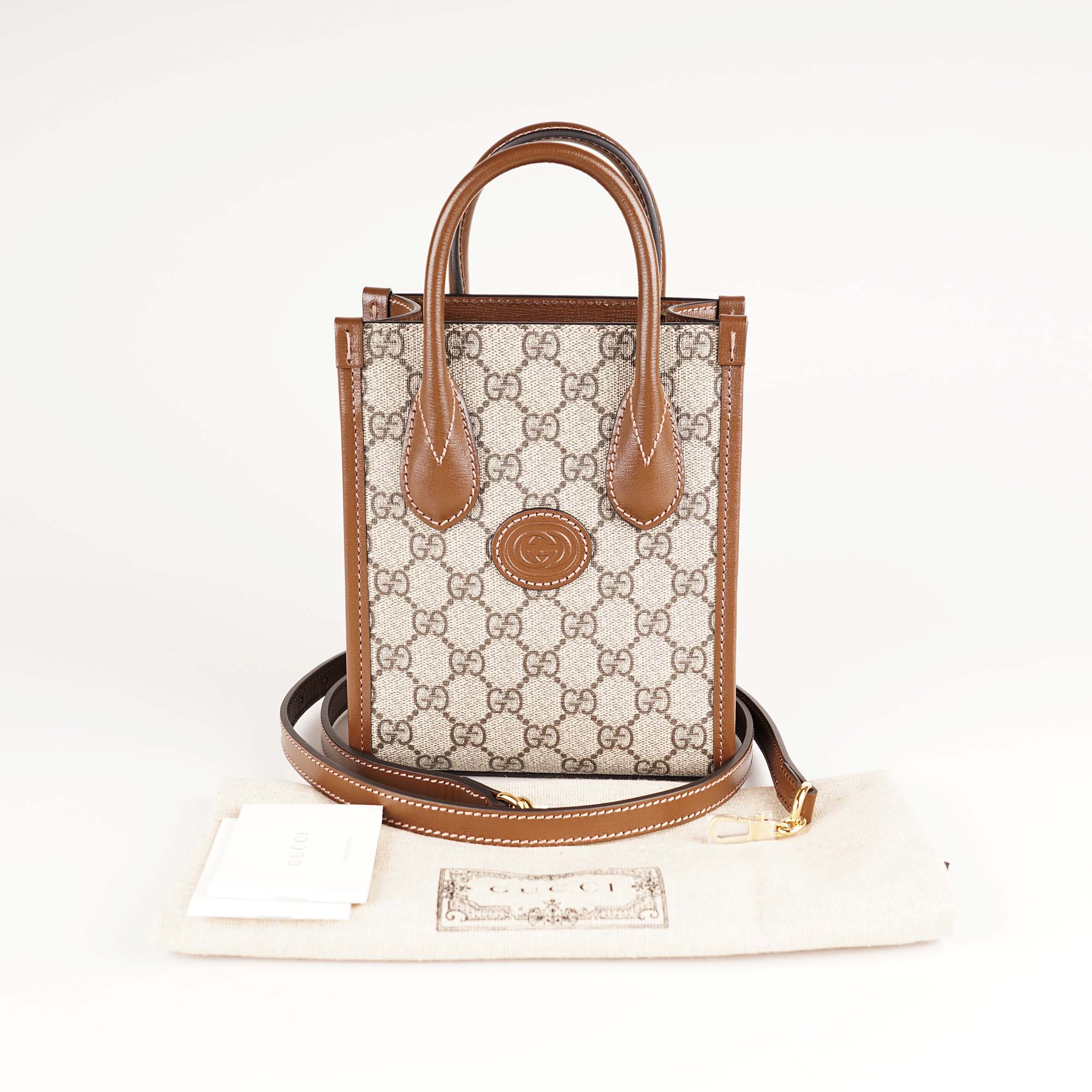Interlocking G Mini Tote Bag - Image 12