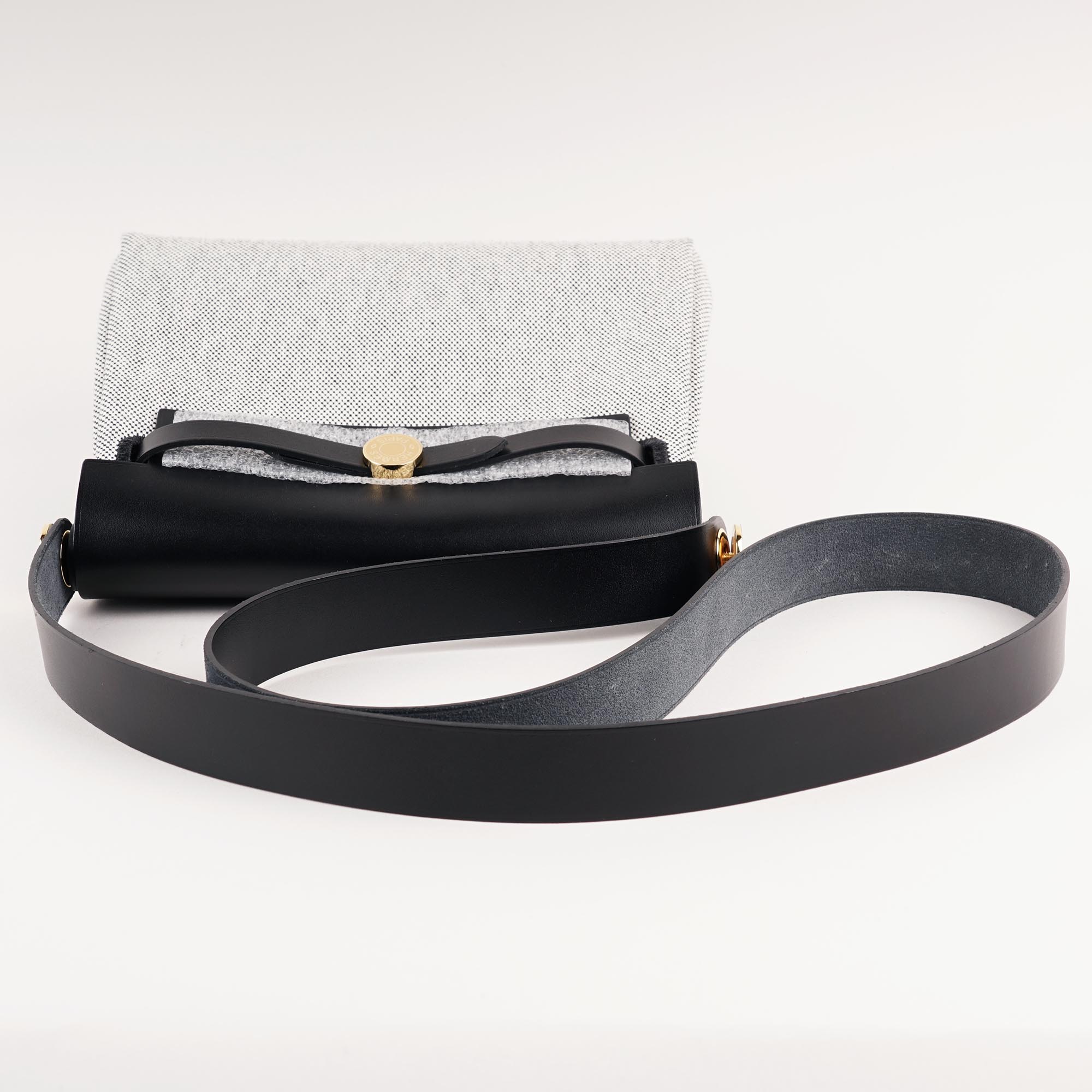 Mini Herbag Zip 20 Black - Image 7
