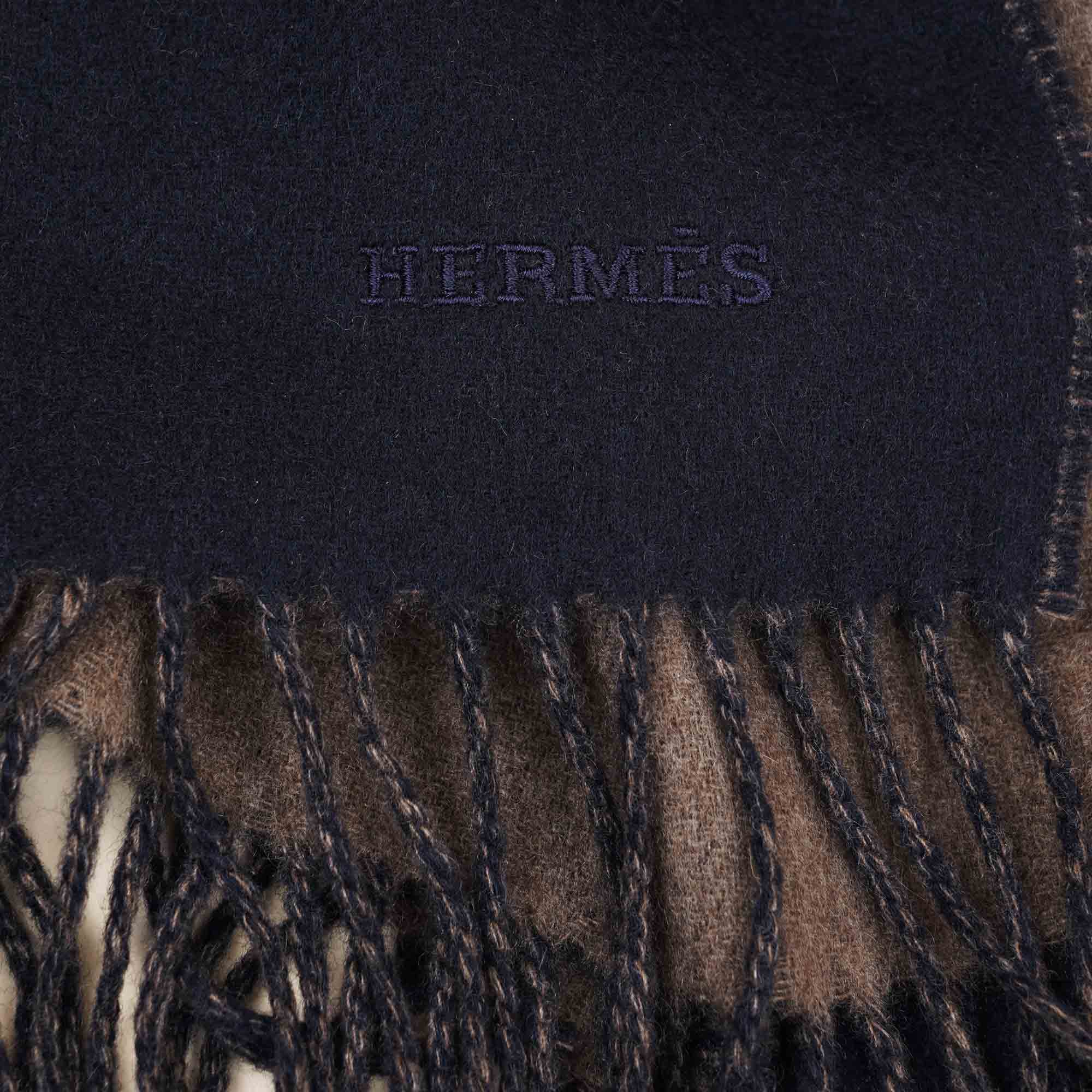 Double Face Cashmere Stole - Image 3