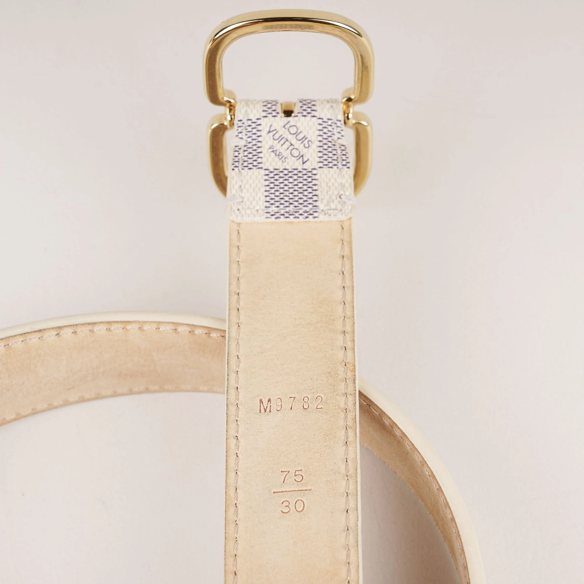 Damier Azur Mini Belt 75 - Image 6