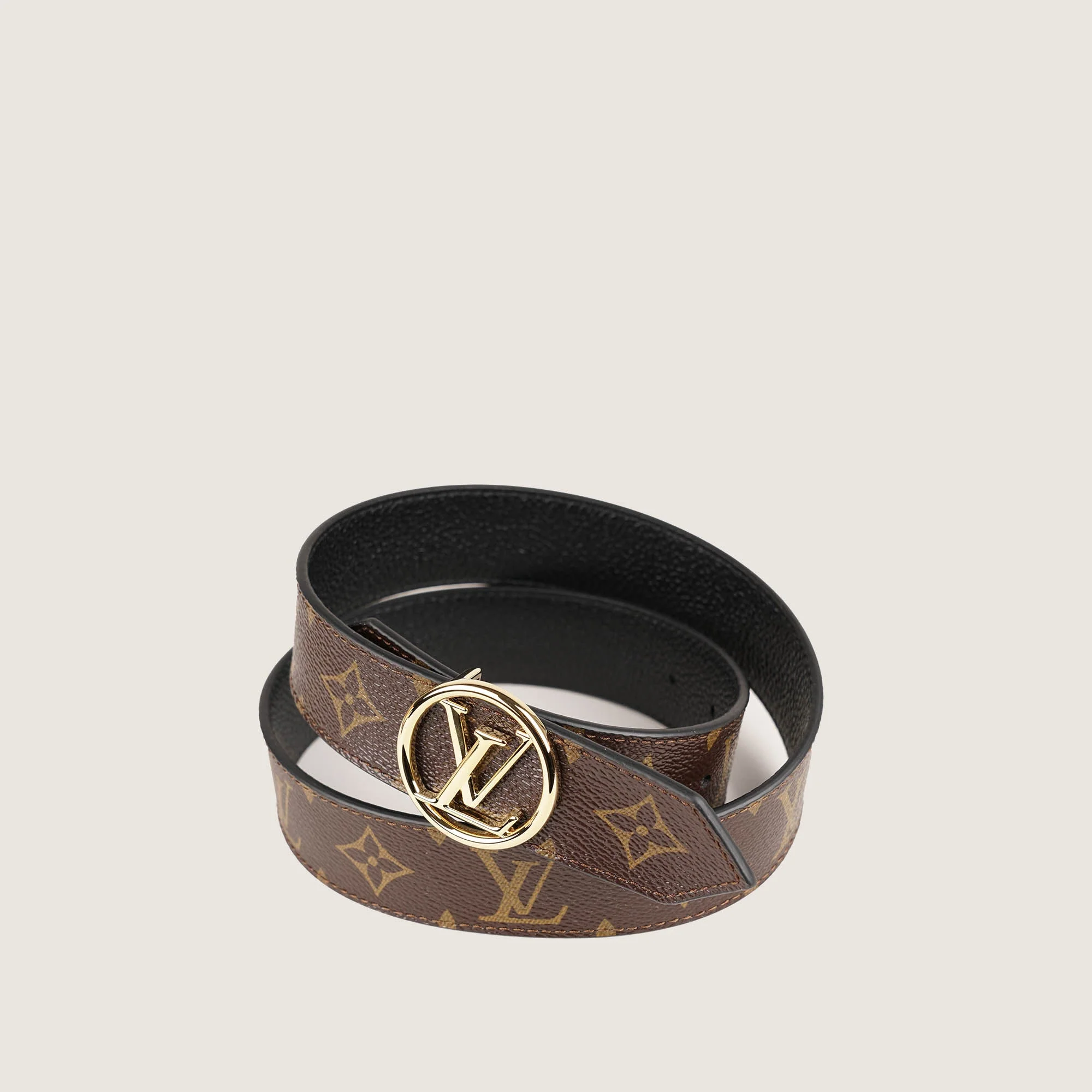 LV Circle 35MM Reversible Belt 75