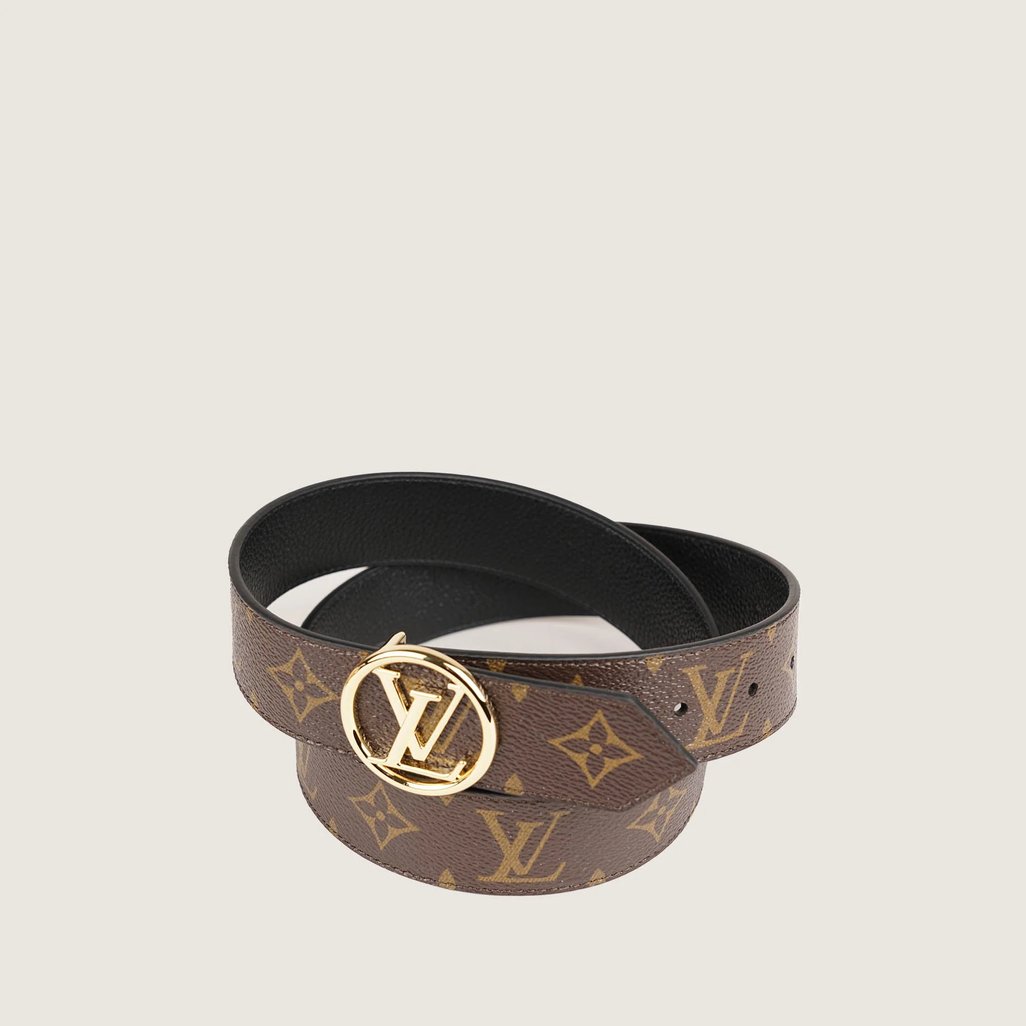 LV Circle 35MM Reversible Belt 80
