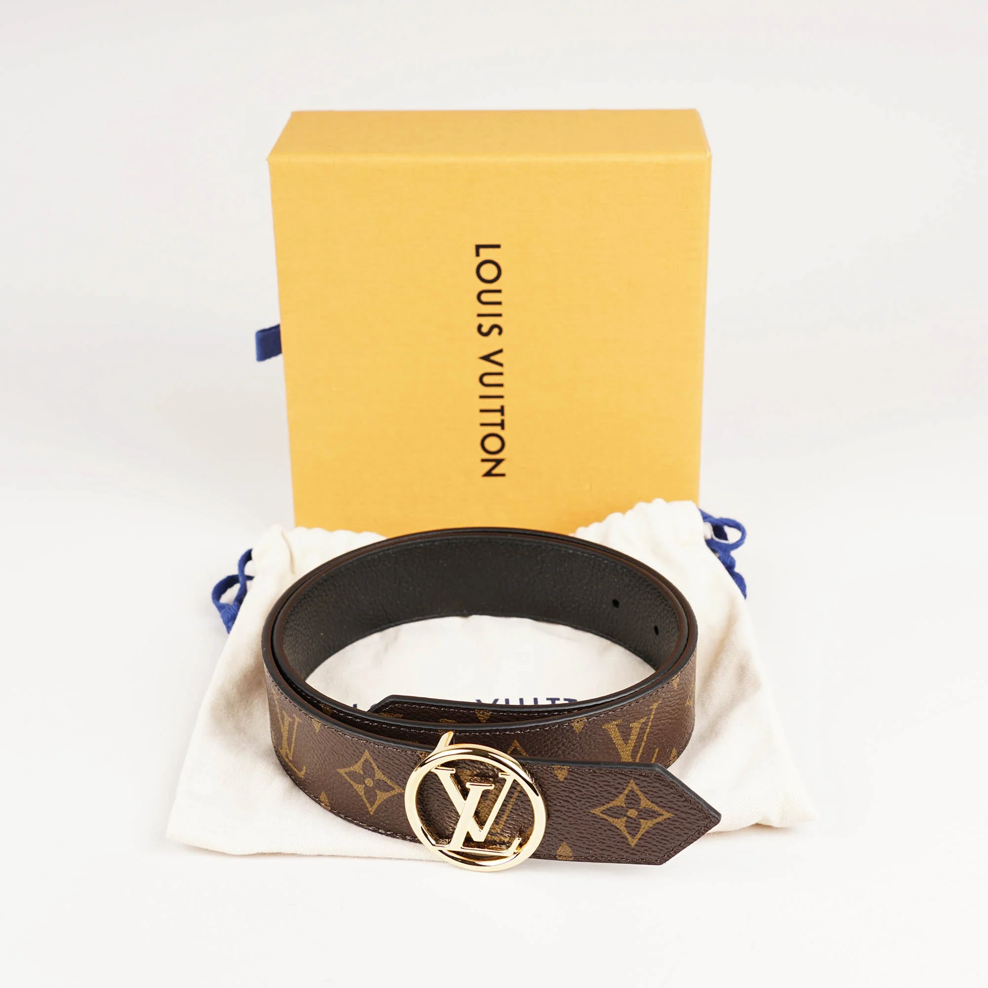 LV Circle 35MM Reversible Belt 80 - Image 5