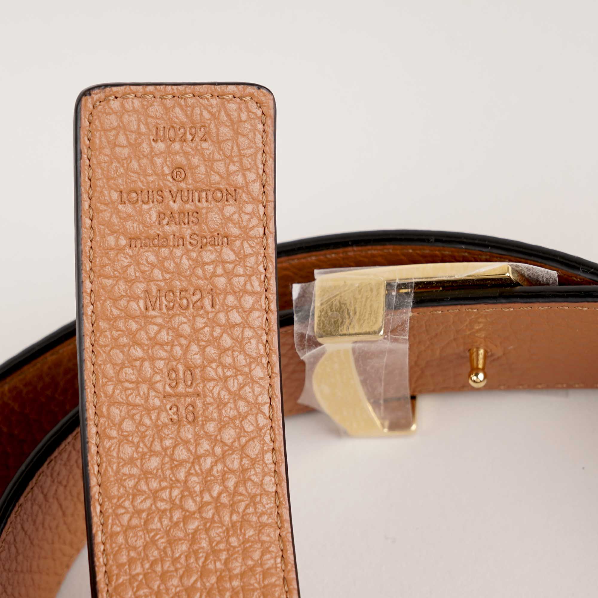 LV Initials 30MM Reversible Belt 90cm - Image 3