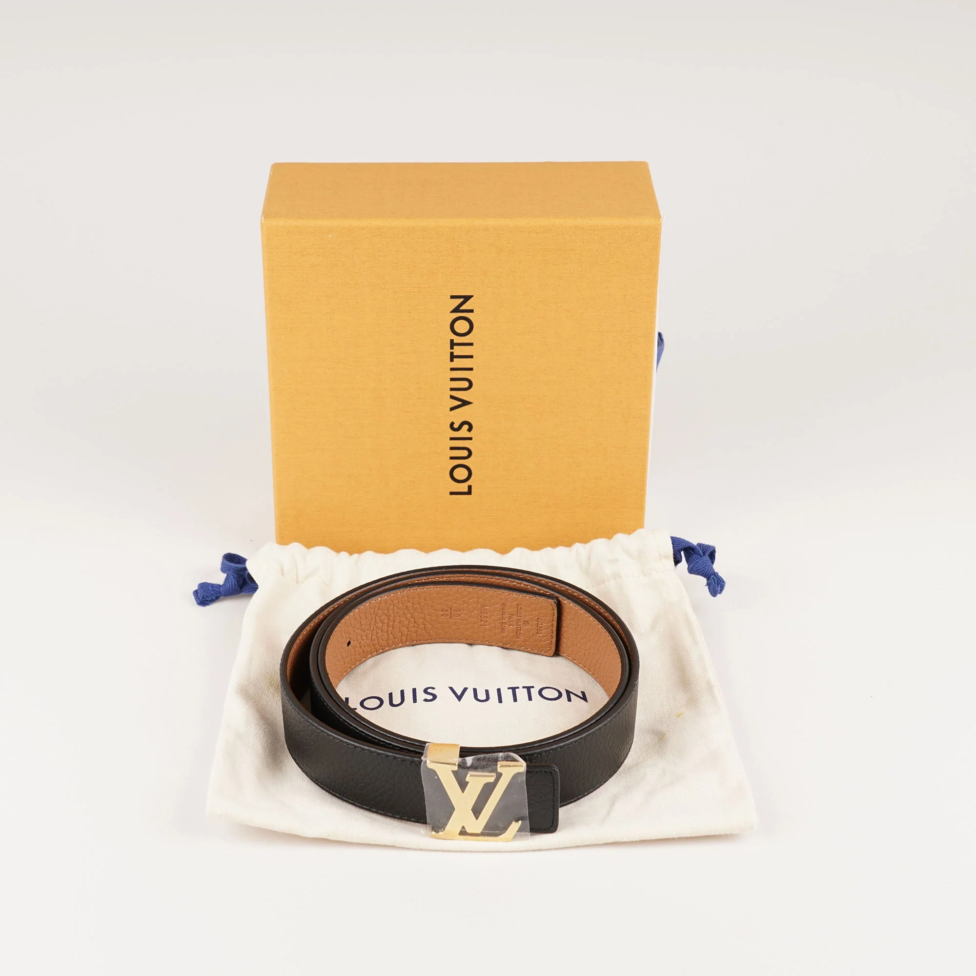 LV Initials 30MM Reversible Belt 90cm - Image 4