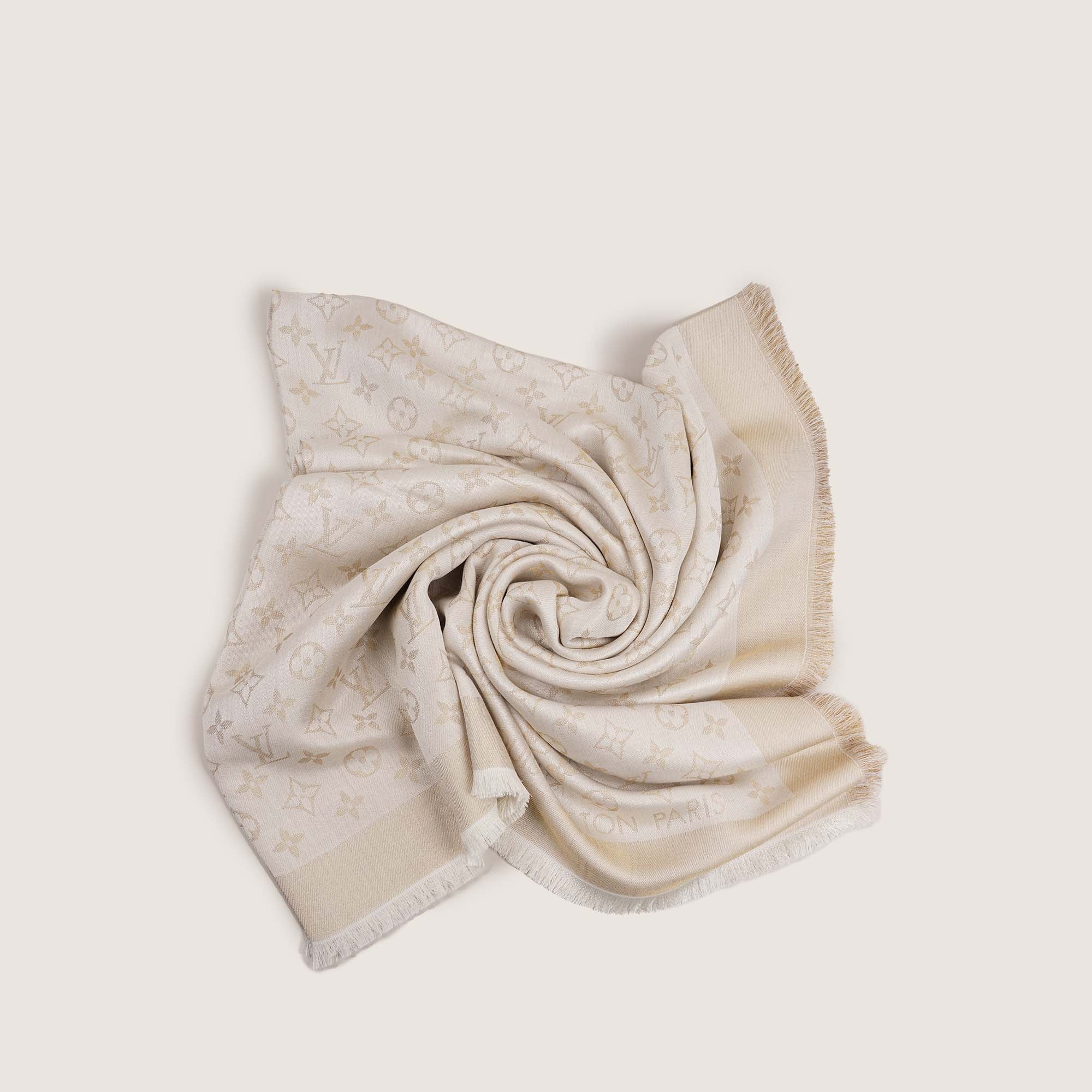 Monogram Shawl