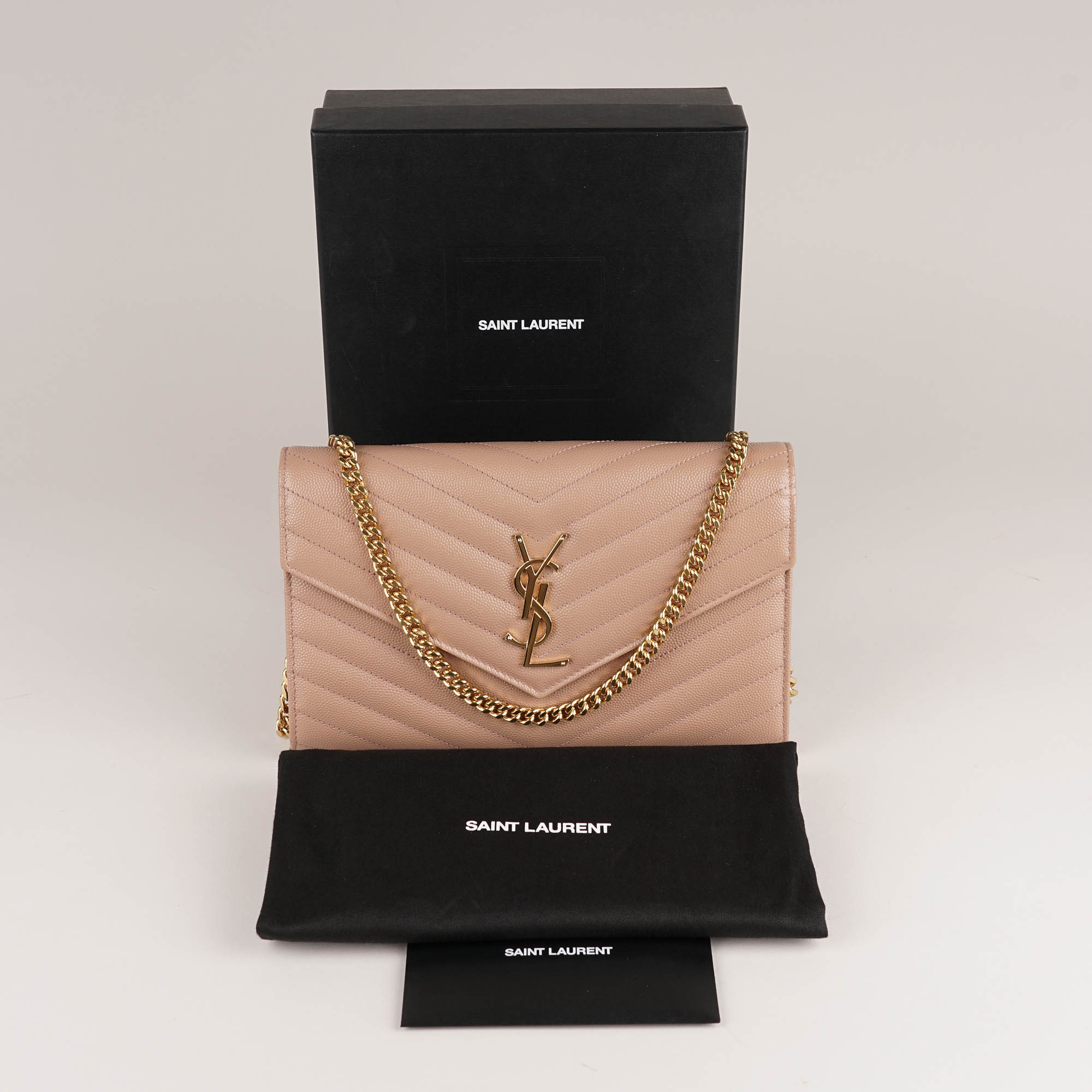 Cassandre Large Envelope Chain Wallet - Image 14