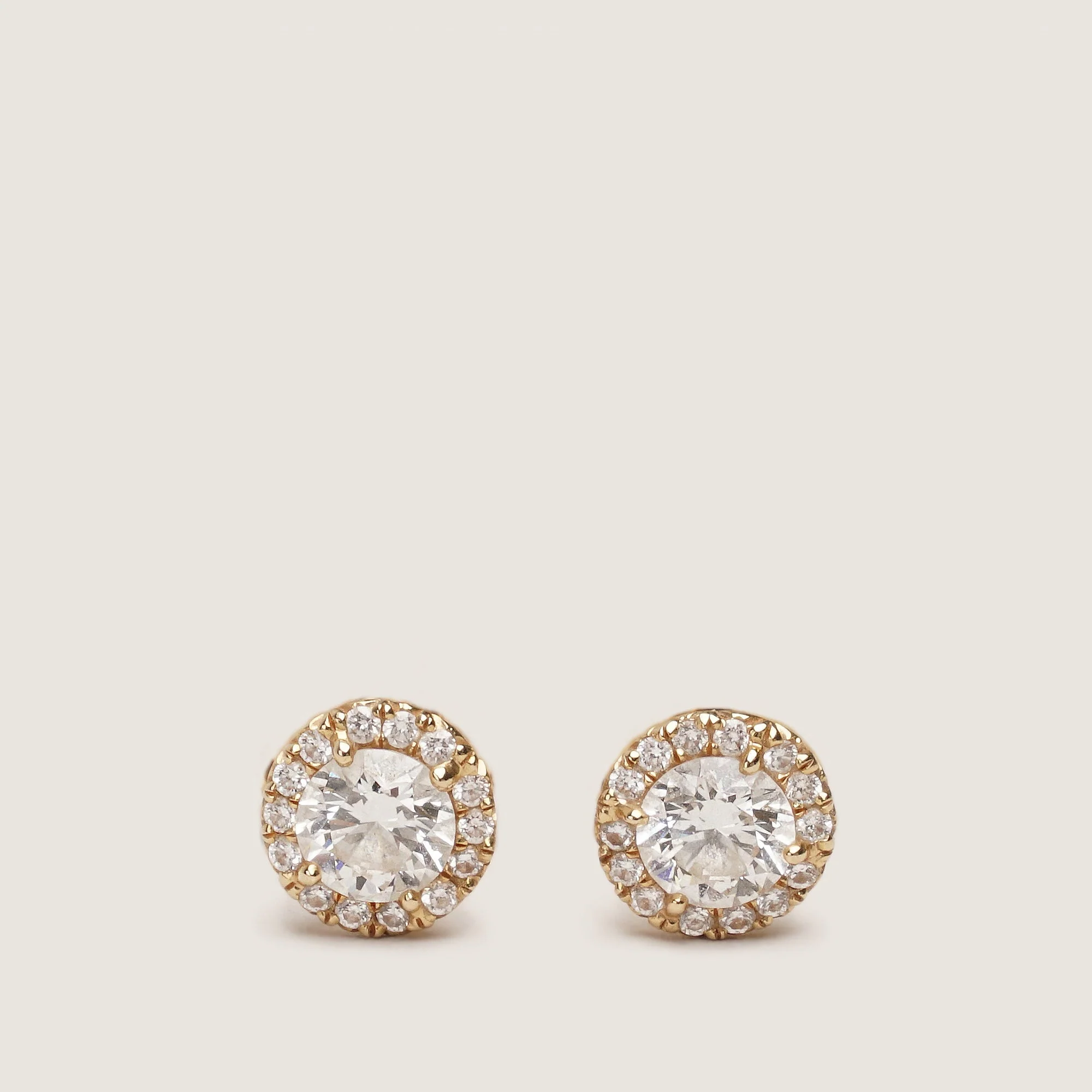 Soleste Gold Diamond Earrings .60 Carat