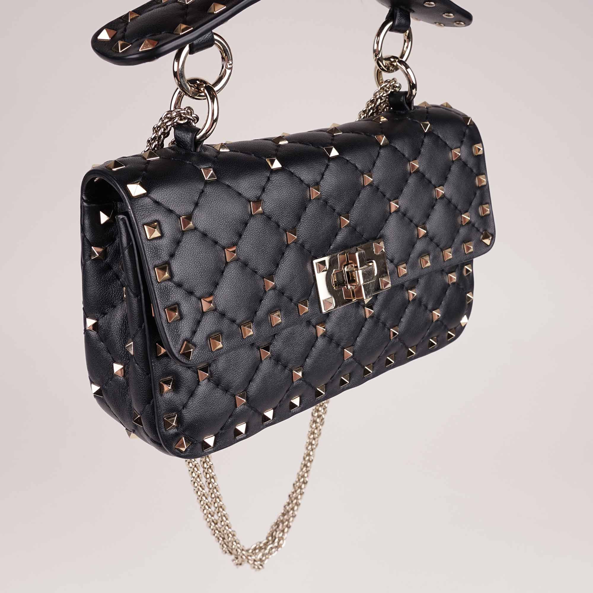 Small Rockstud Shoulder Bag - Image 11