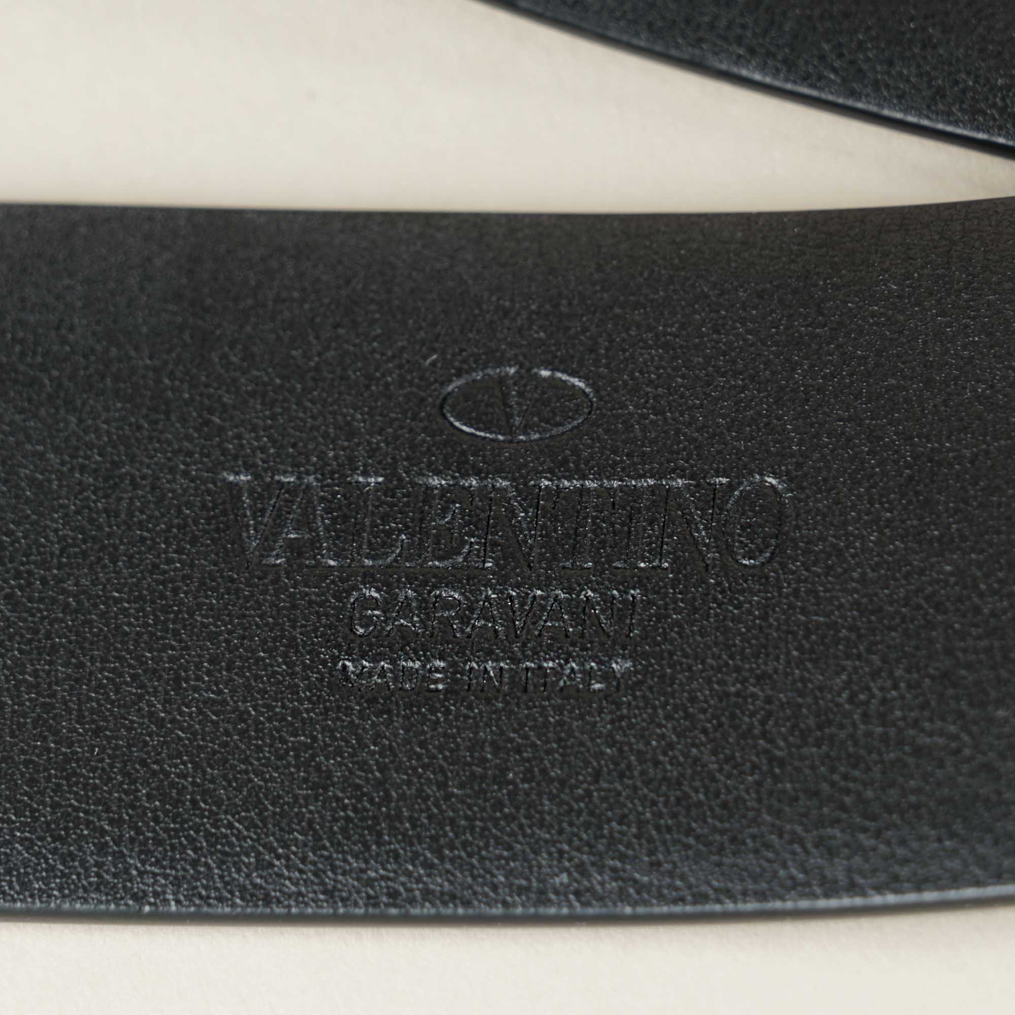 V-Logo Rhinestone Belt - Image 5