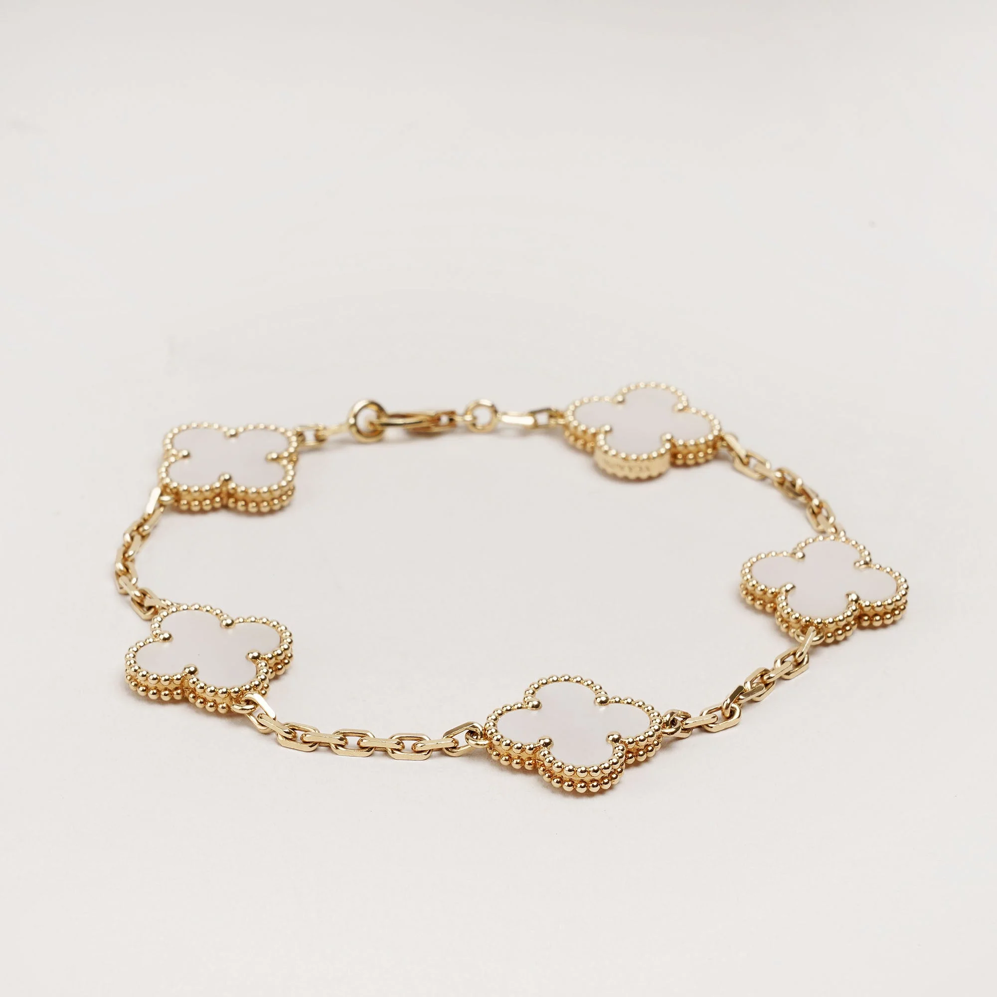 Vintage Alhambra 5-Motif Bracelet - Image 3